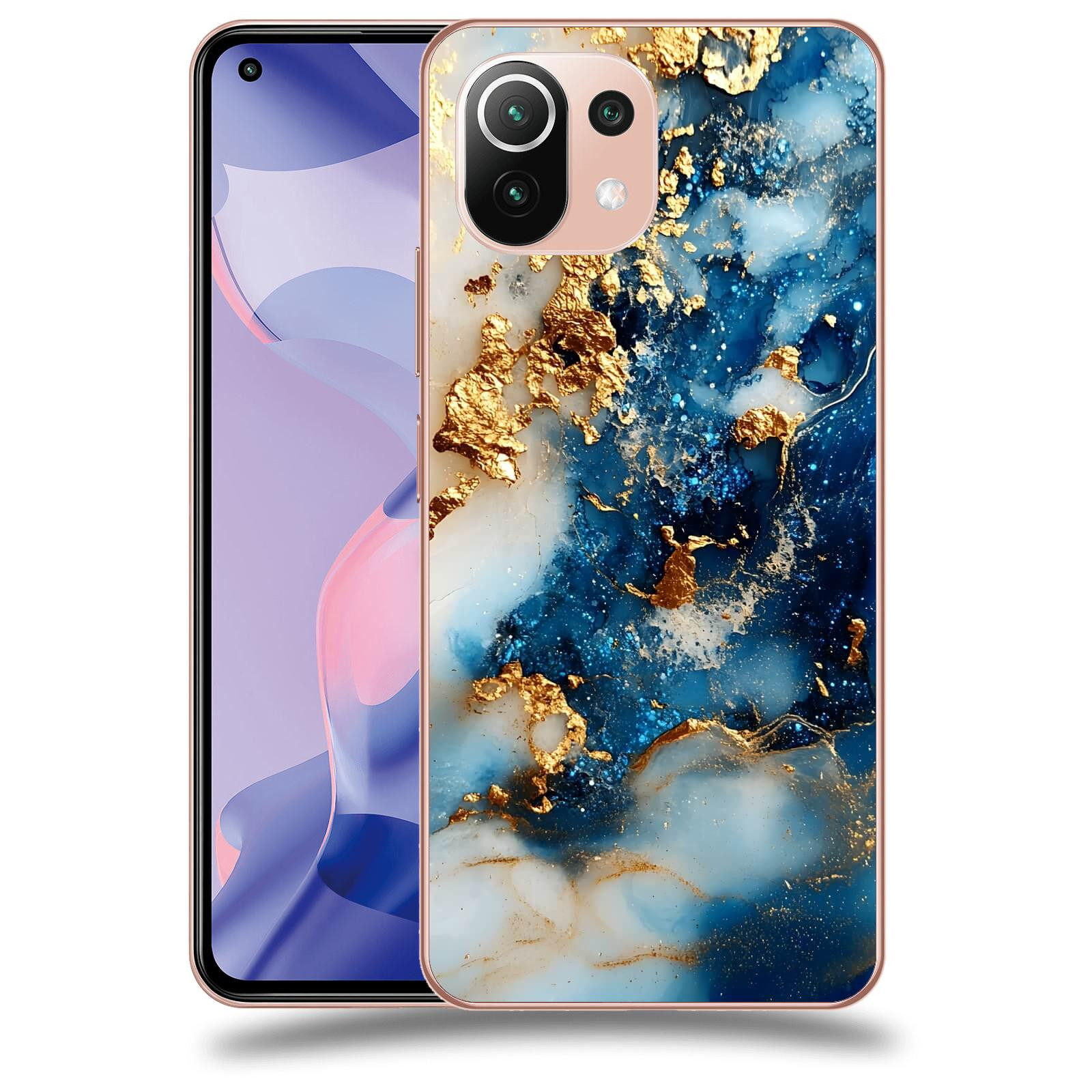 ACOVER Kryt na mobil Xiaomi 11 Lite 5G NE - Ocean Waves II