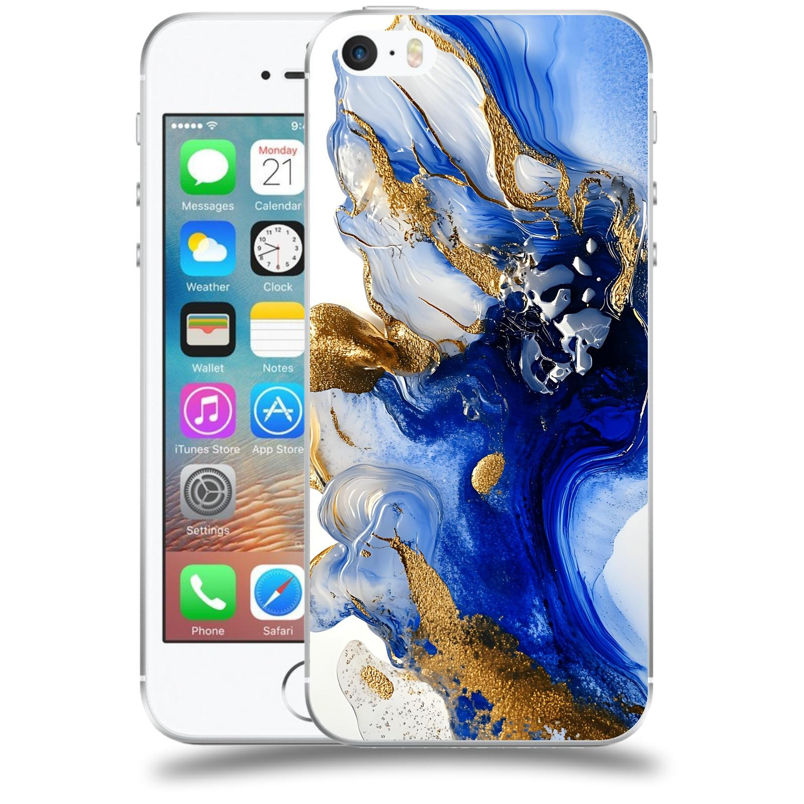 ACOVER Kryt na mobil Apple iPhone 5/5S/SE - Ocean Waves III