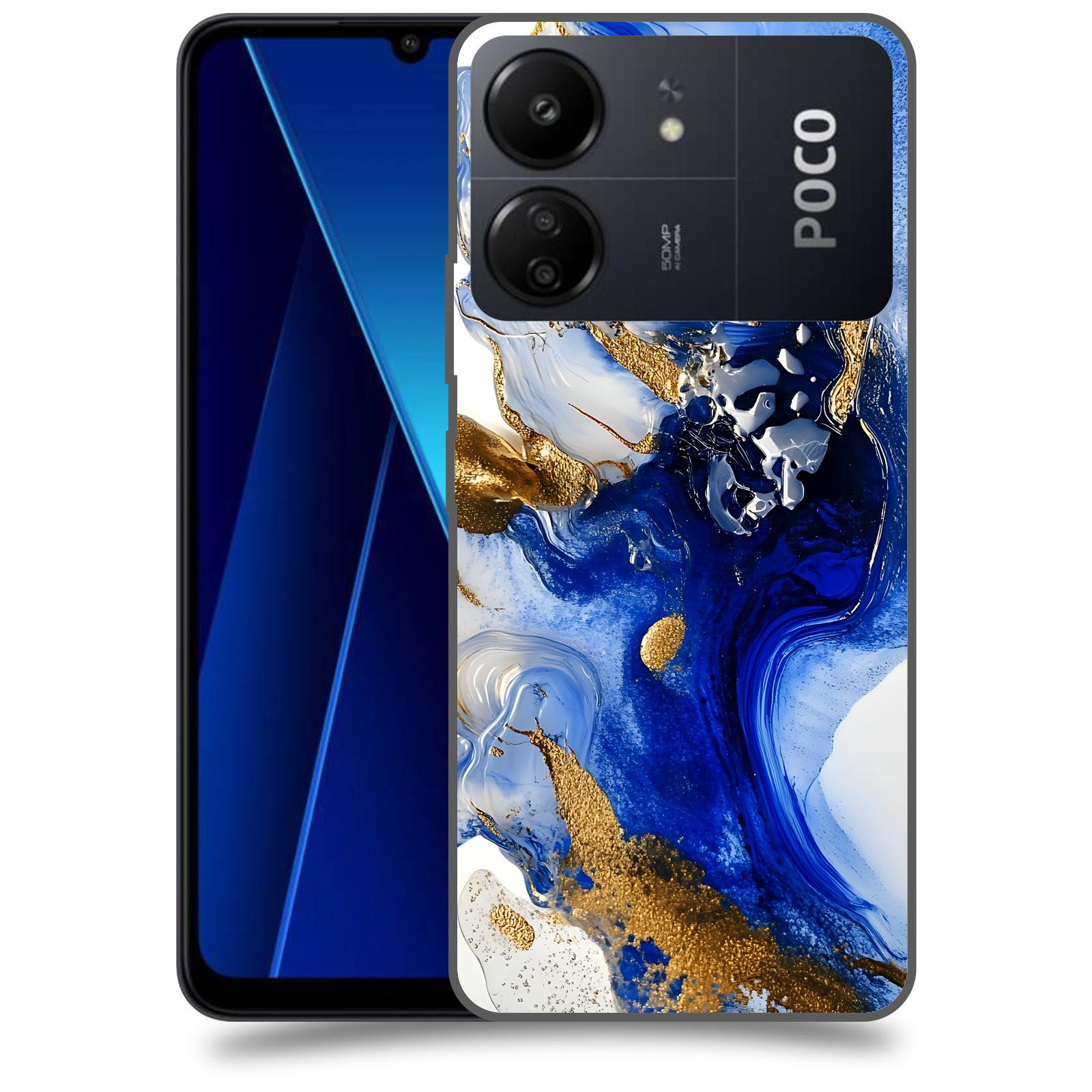 ACOVER Kryt na mobil Poco C65 - Ocean Waves III