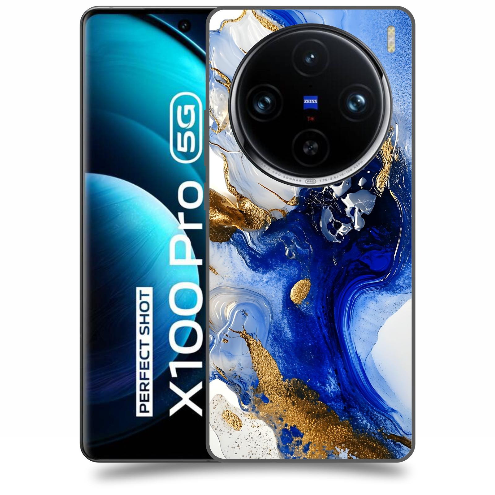 ACOVER Kryt na mobil Vivo X100 Pro 5G - Ocean Waves III