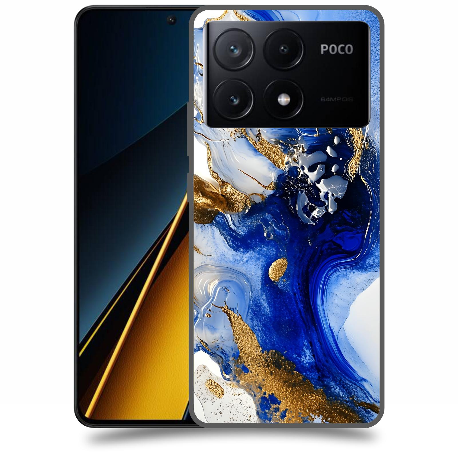 ACOVER Kryt na mobil Poco X6 Pro 5G - Ocean Waves III