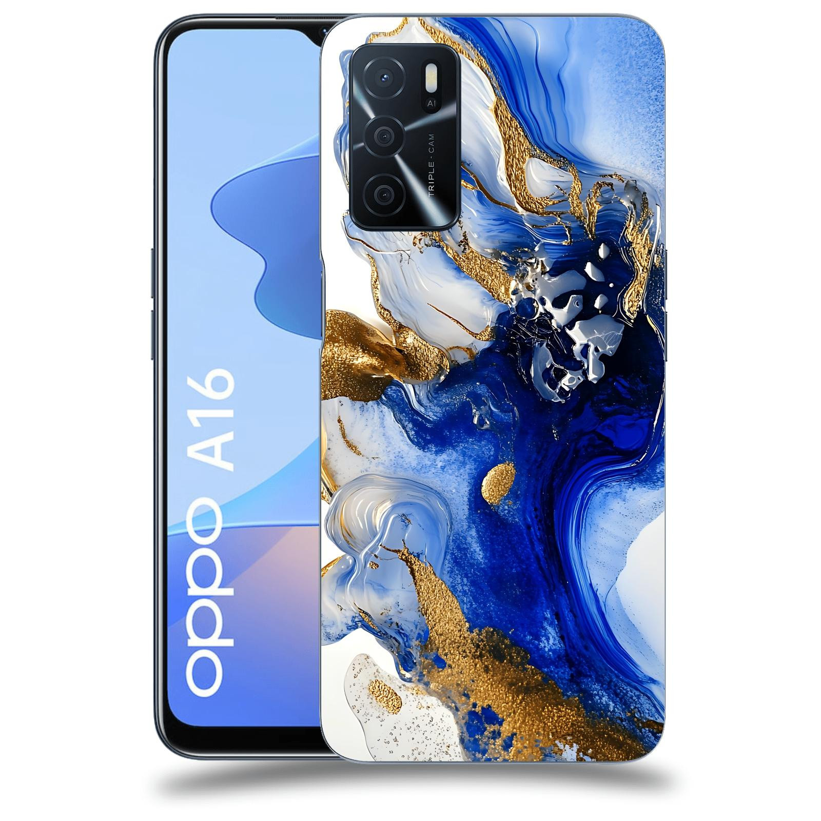 ACOVER Kryt na mobil OPPO A16 - Ocean Waves III