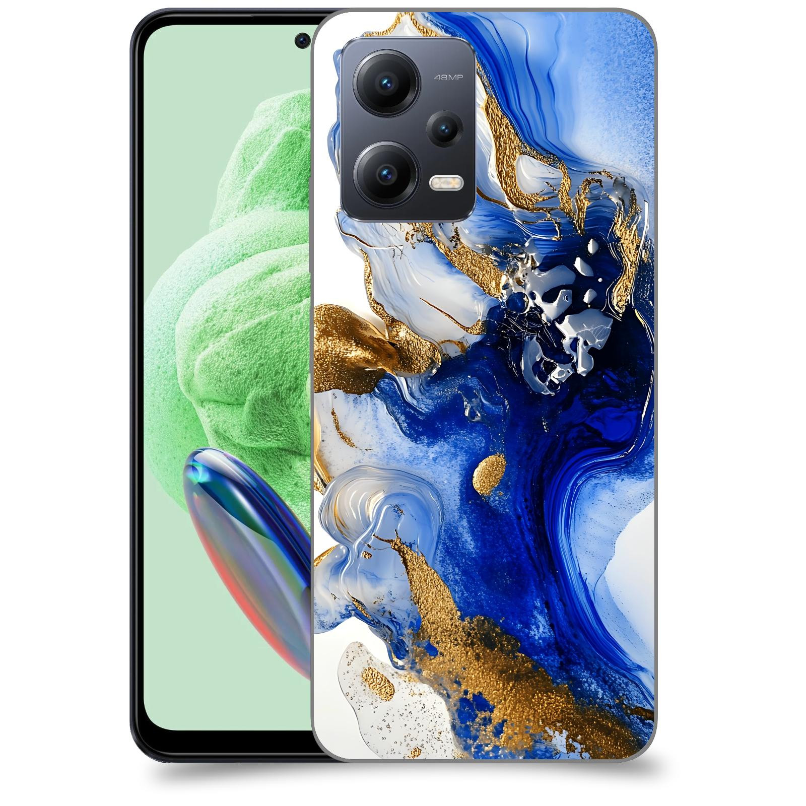ACOVER Kryt na mobil Xiaomi Redmi Note 12 PRO 5G - Ocean Waves III