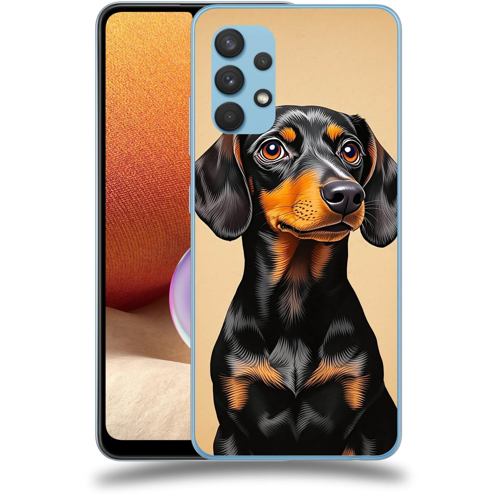 ACOVER Kryt na mobil Samsung Galaxy A32 4G SM-A325F - Dachshund I