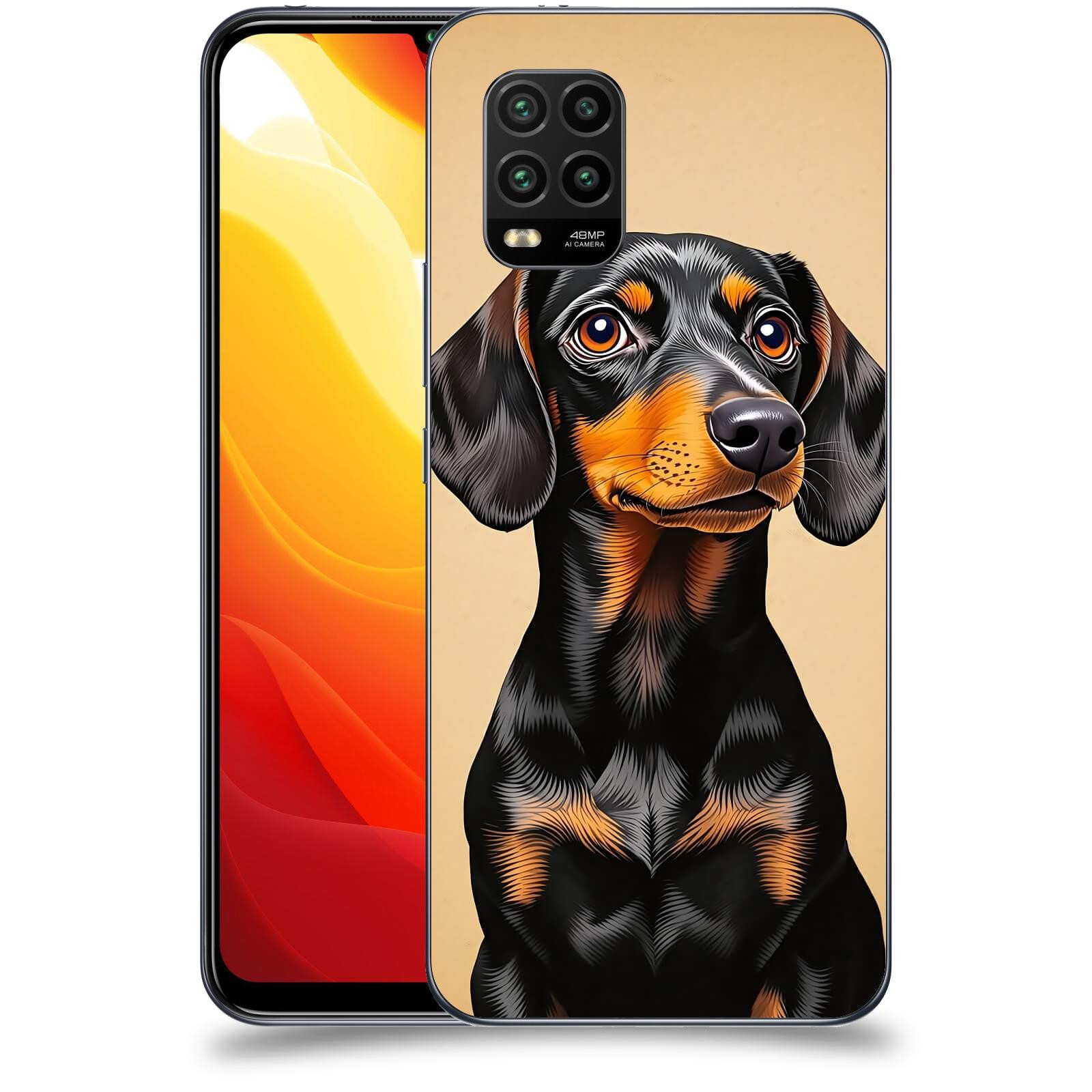 ACOVER Kryt na mobil Xiaomi Mi 10 Lite - Dachshund I