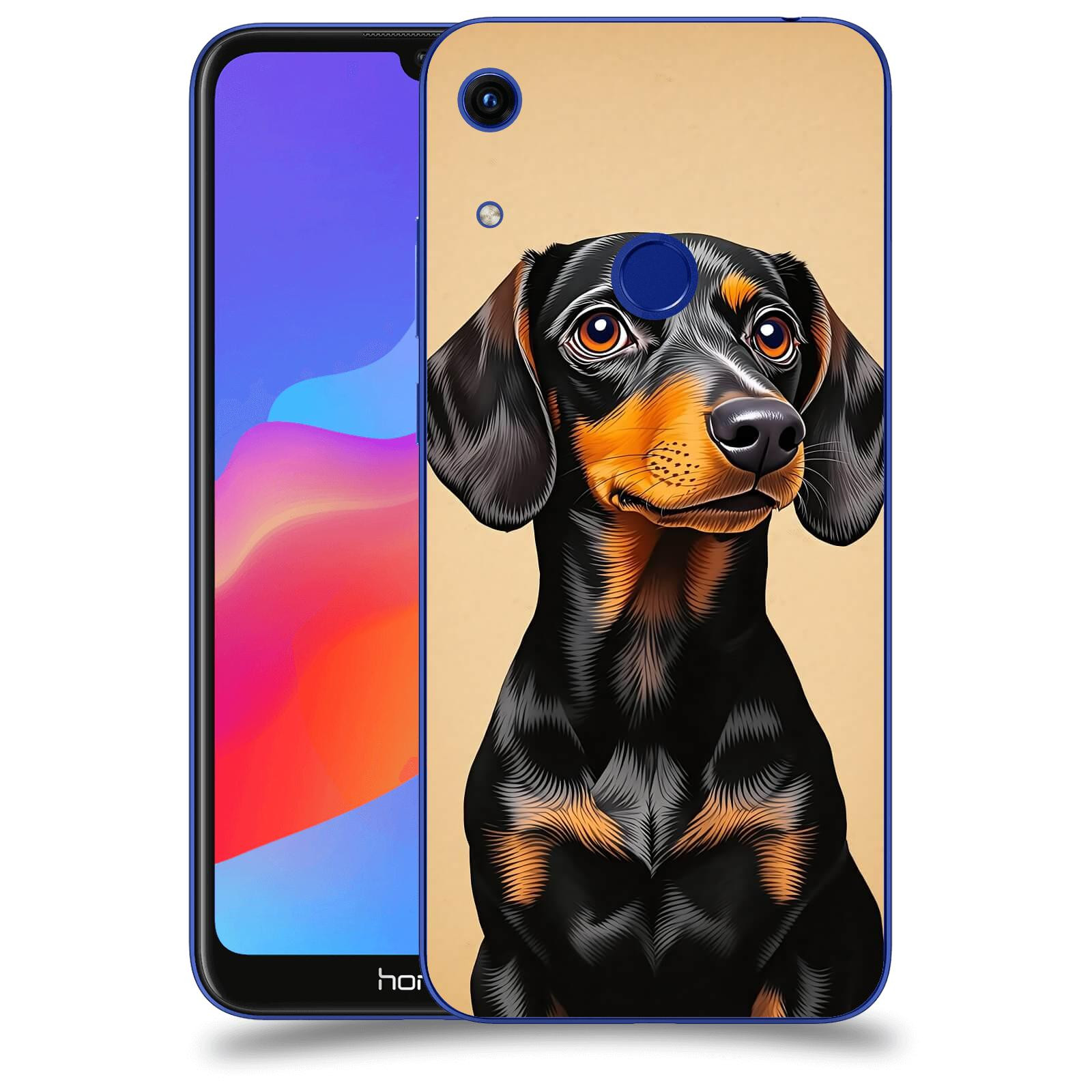 ACOVER Kryt na mobil Honor 8A - Dachshund I