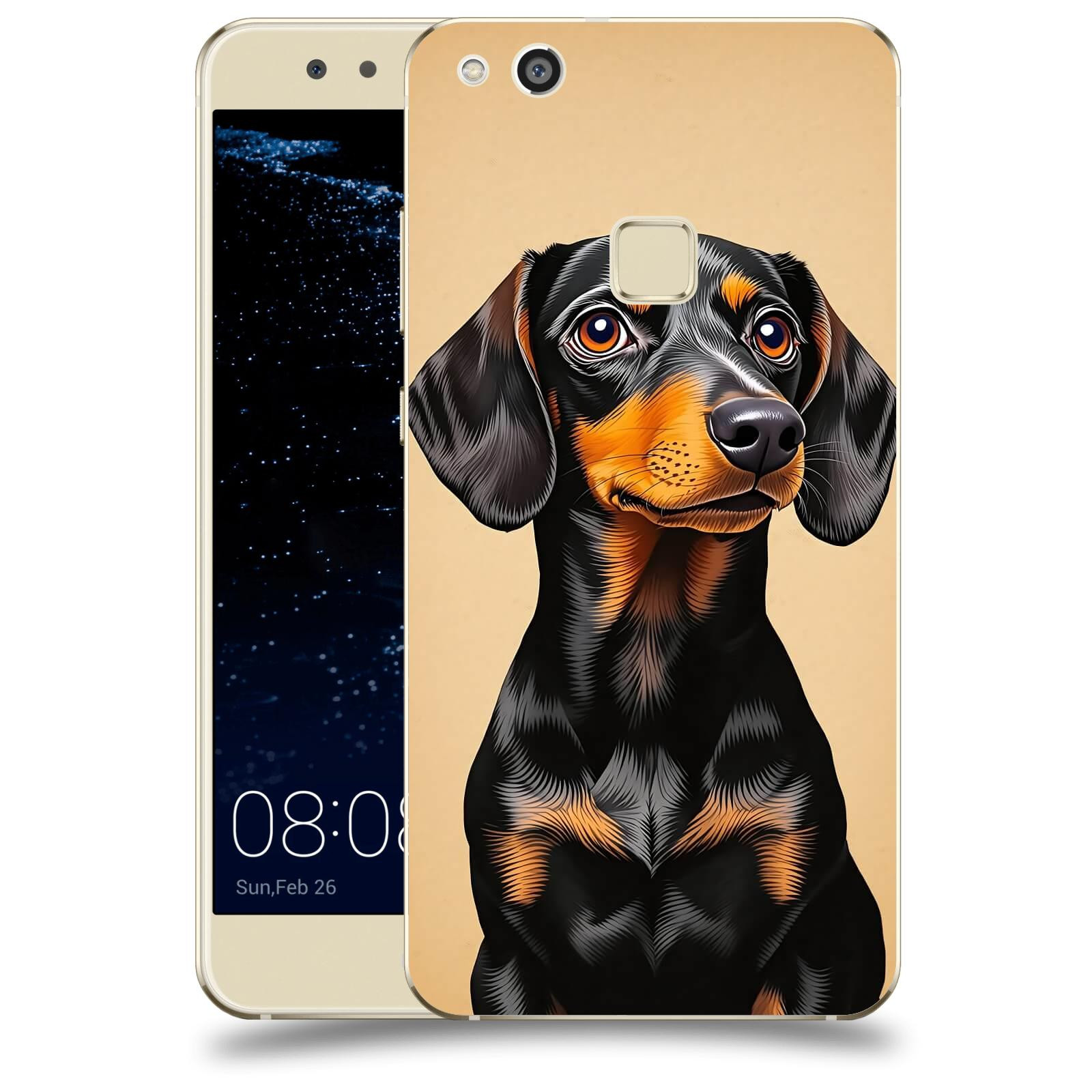ACOVER Kryt na mobil Huawei P10 Lite - Dachshund I