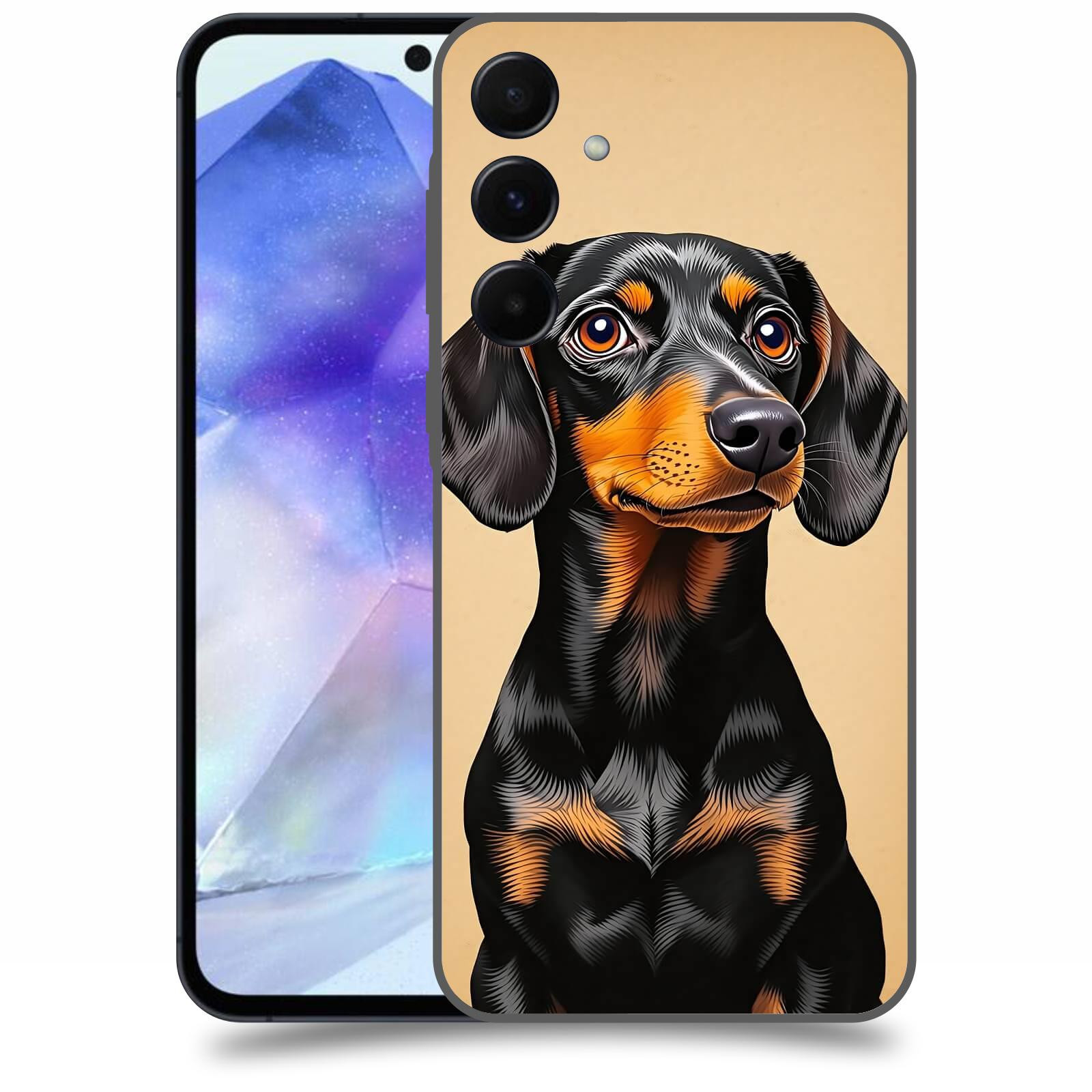ACOVER Kryt na mobil Samsung Galaxy A55 5G - Dachshund I