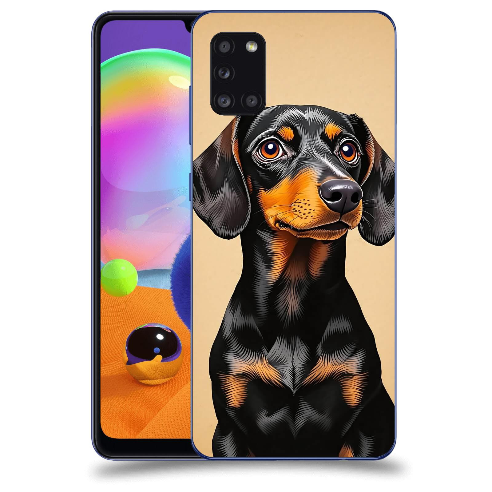 ACOVER Kryt na mobil Samsung Galaxy A31 A315F - Dachshund I
