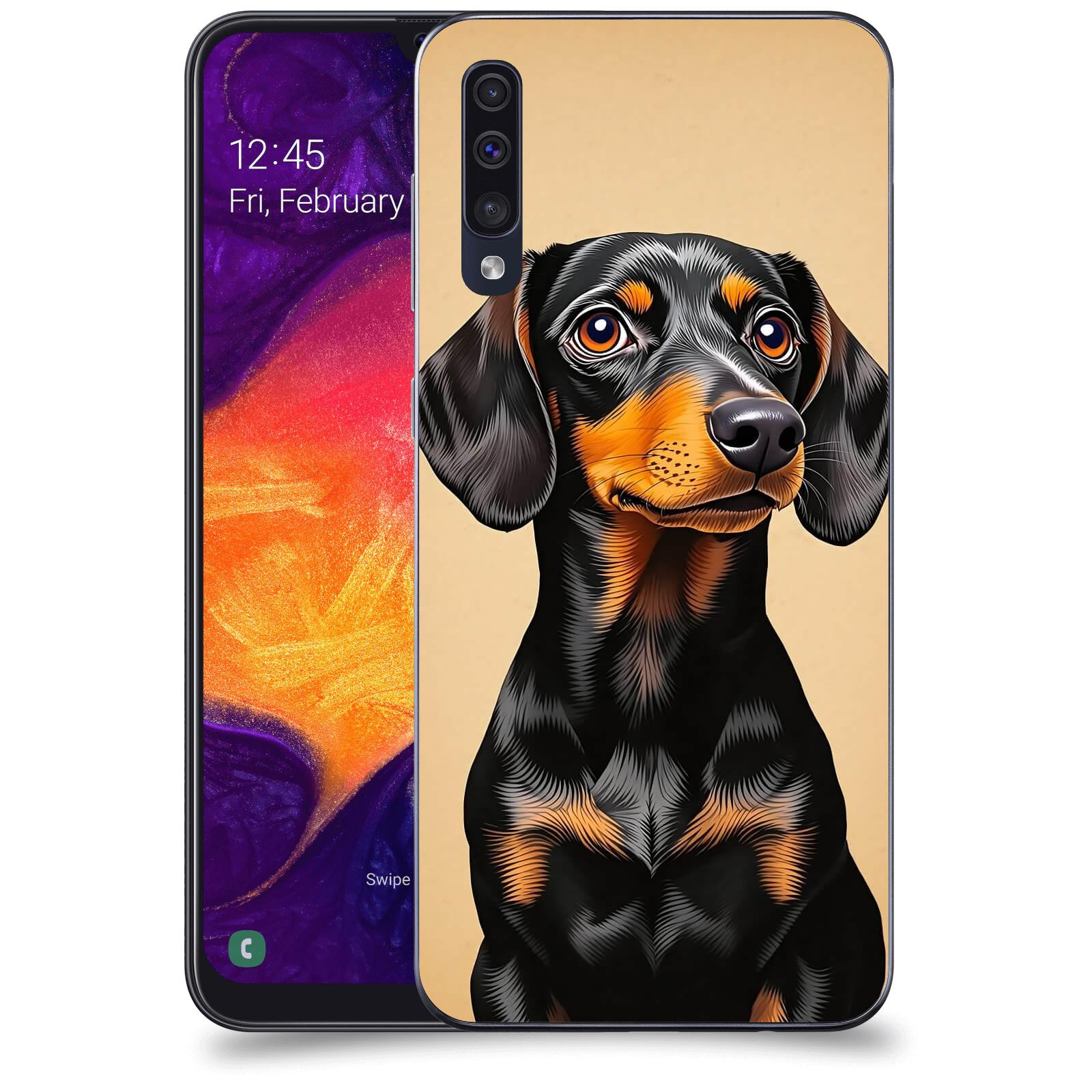 ACOVER Kryt na mobil Samsung Galaxy A50 A505F - Dachshund I