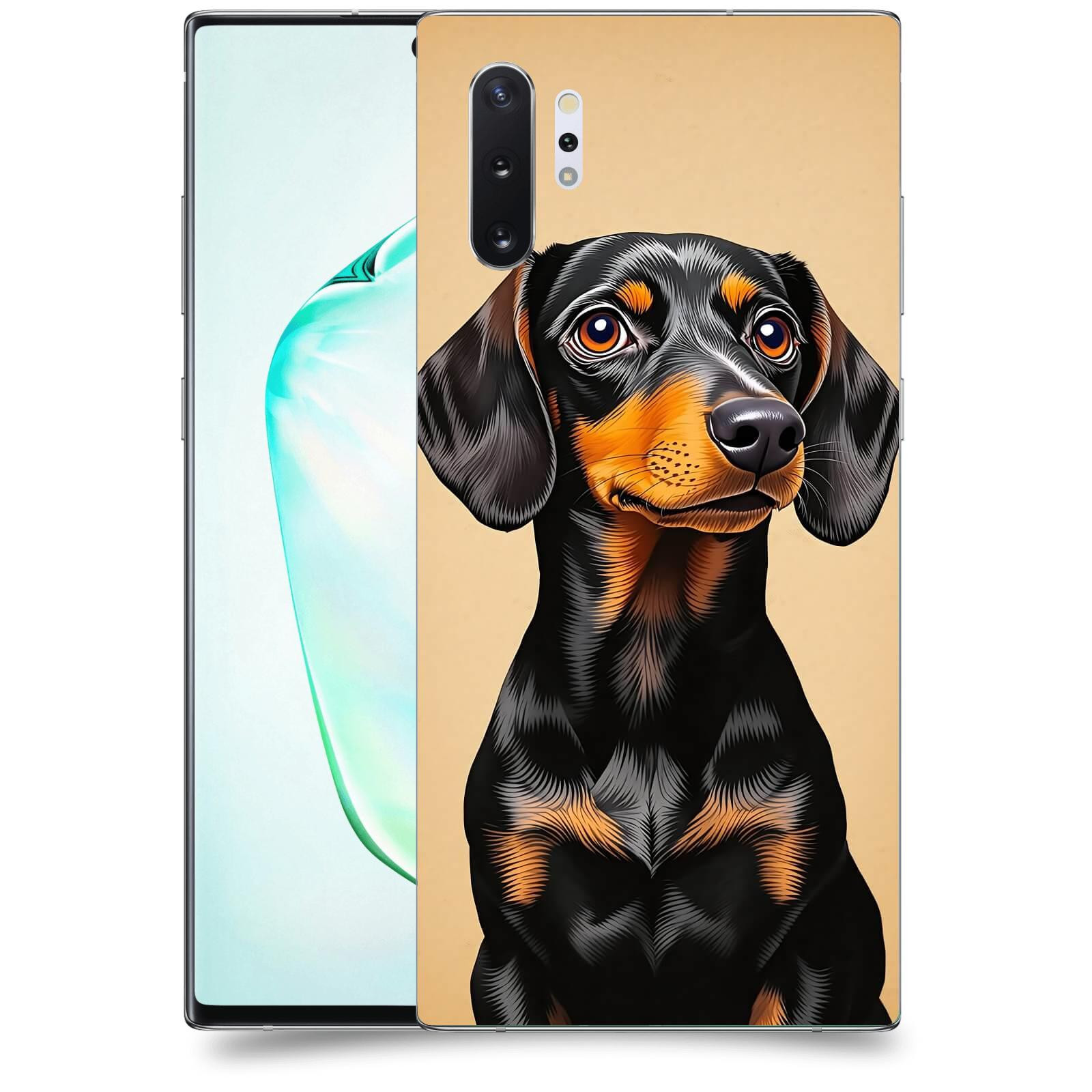 ACOVER Kryt na mobil Samsung Galaxy Note 10+ N975F - Dachshund I