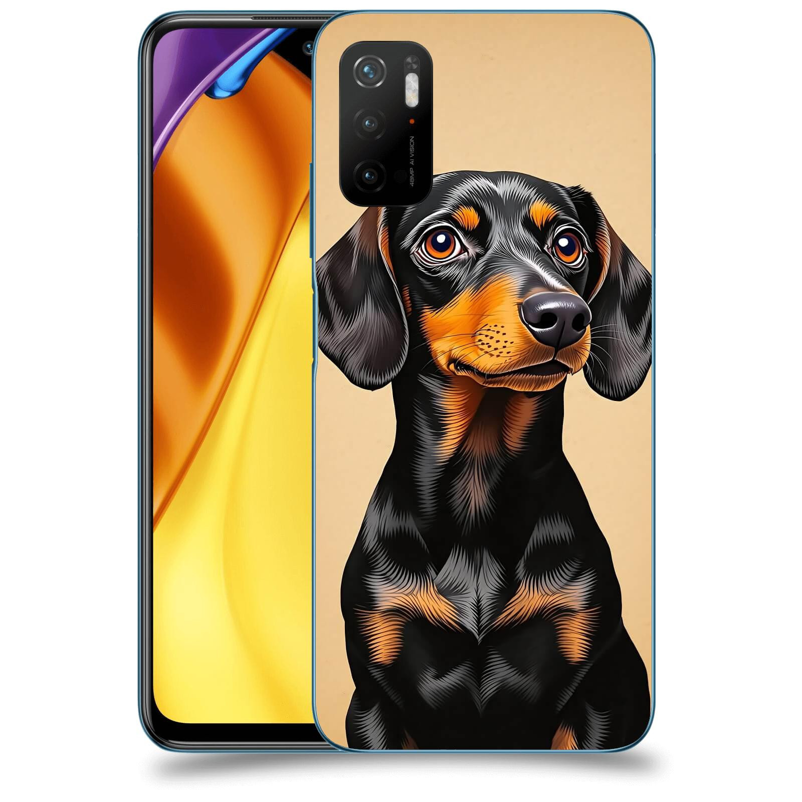 ACOVER Kryt na mobil Xiaomi Poco M3 Pro 5G - Dachshund I