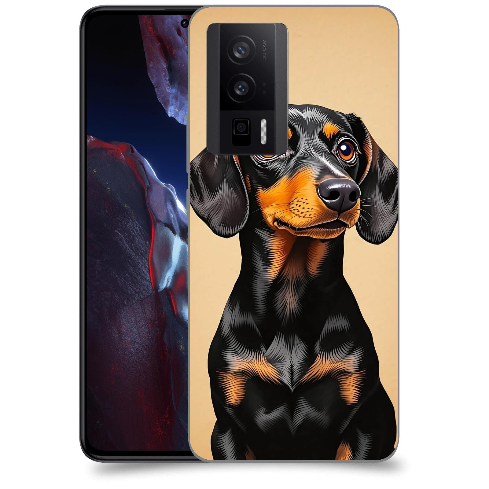 ACOVER Kryt na mobil Xiaomi Poco F5 Pro 5G - Dachshund I