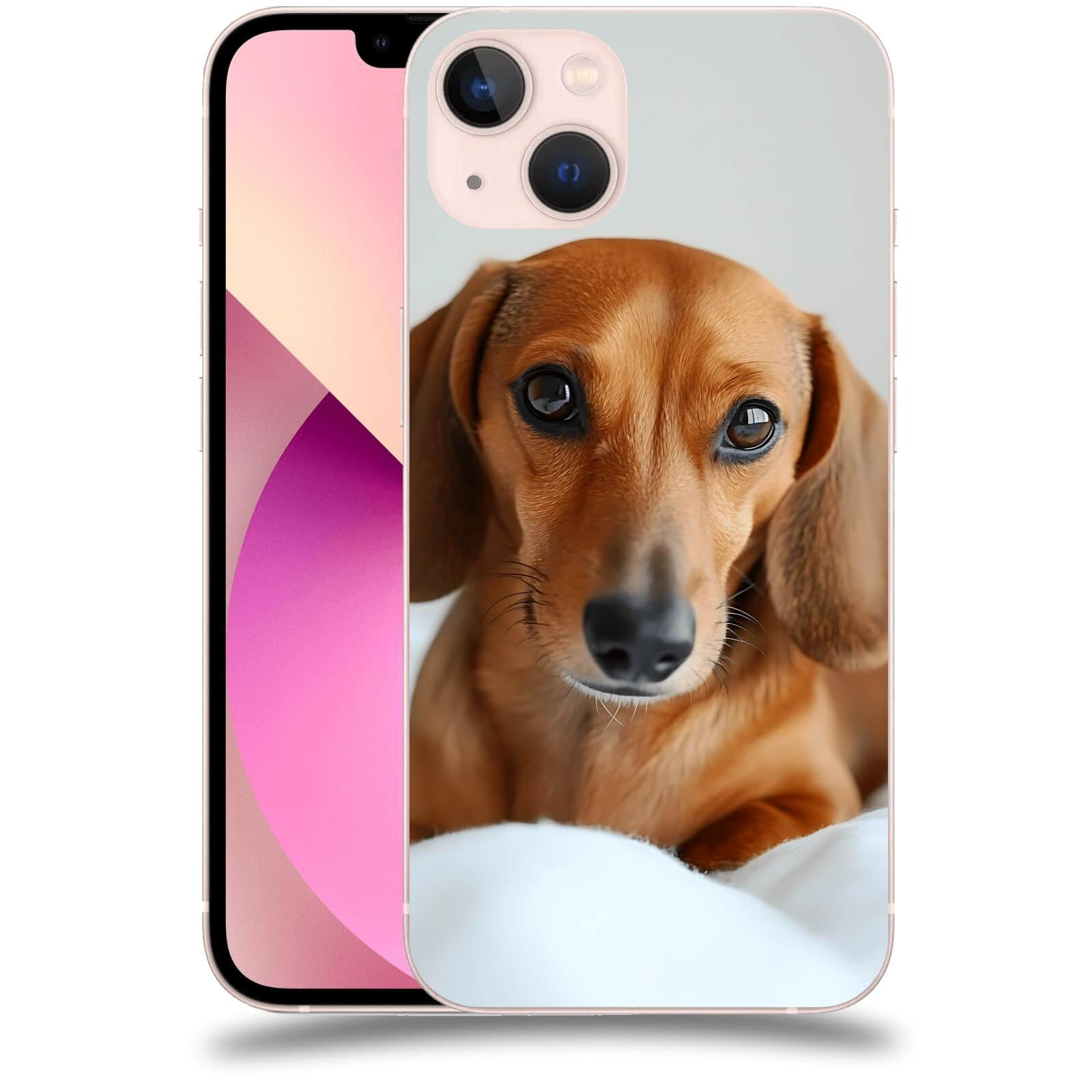 ACOVER Kryt na mobil Apple iPhone 13 - Dachshund II
