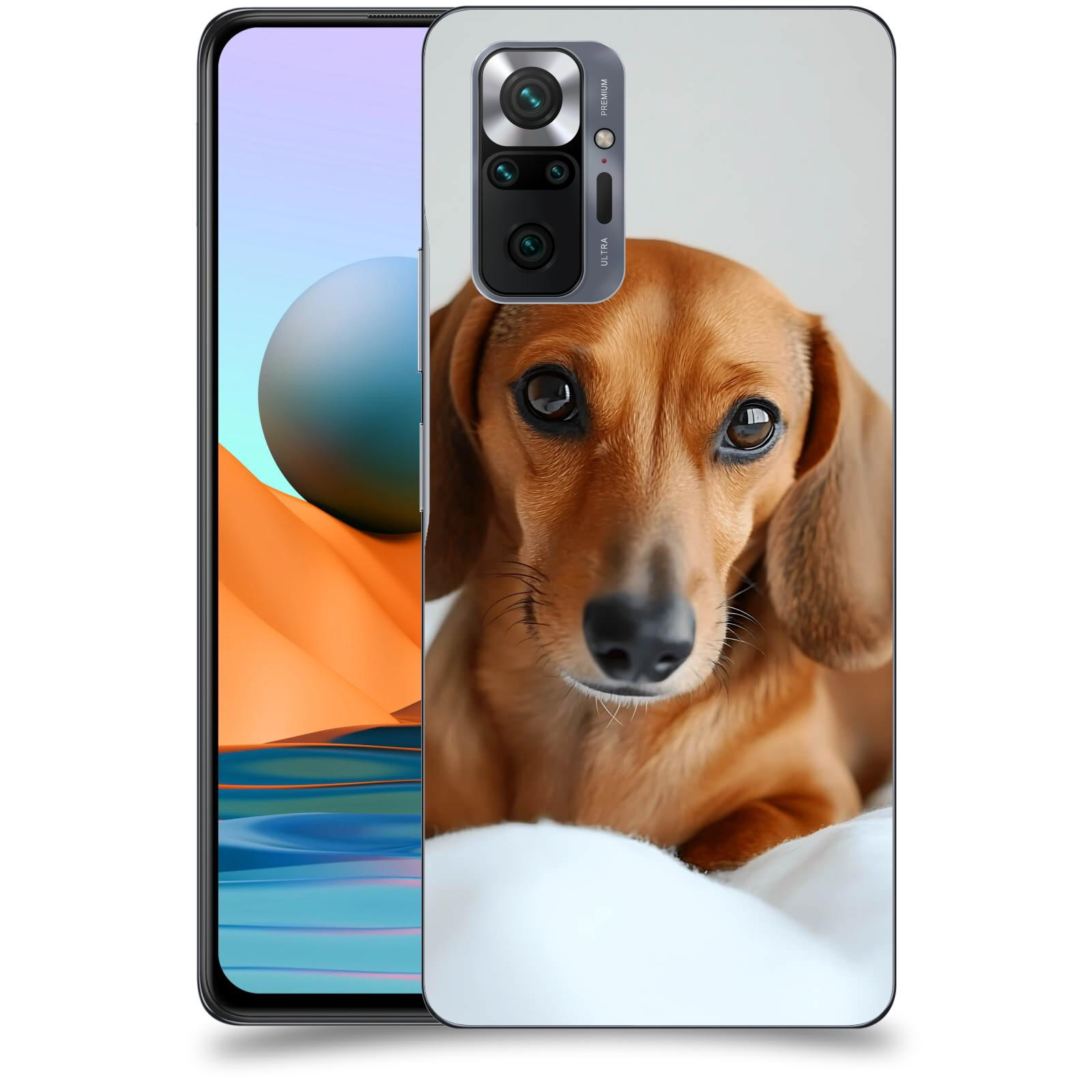 ACOVER Kryt na mobil Xiaomi Redmi Note 10 Pro - Dachshund II