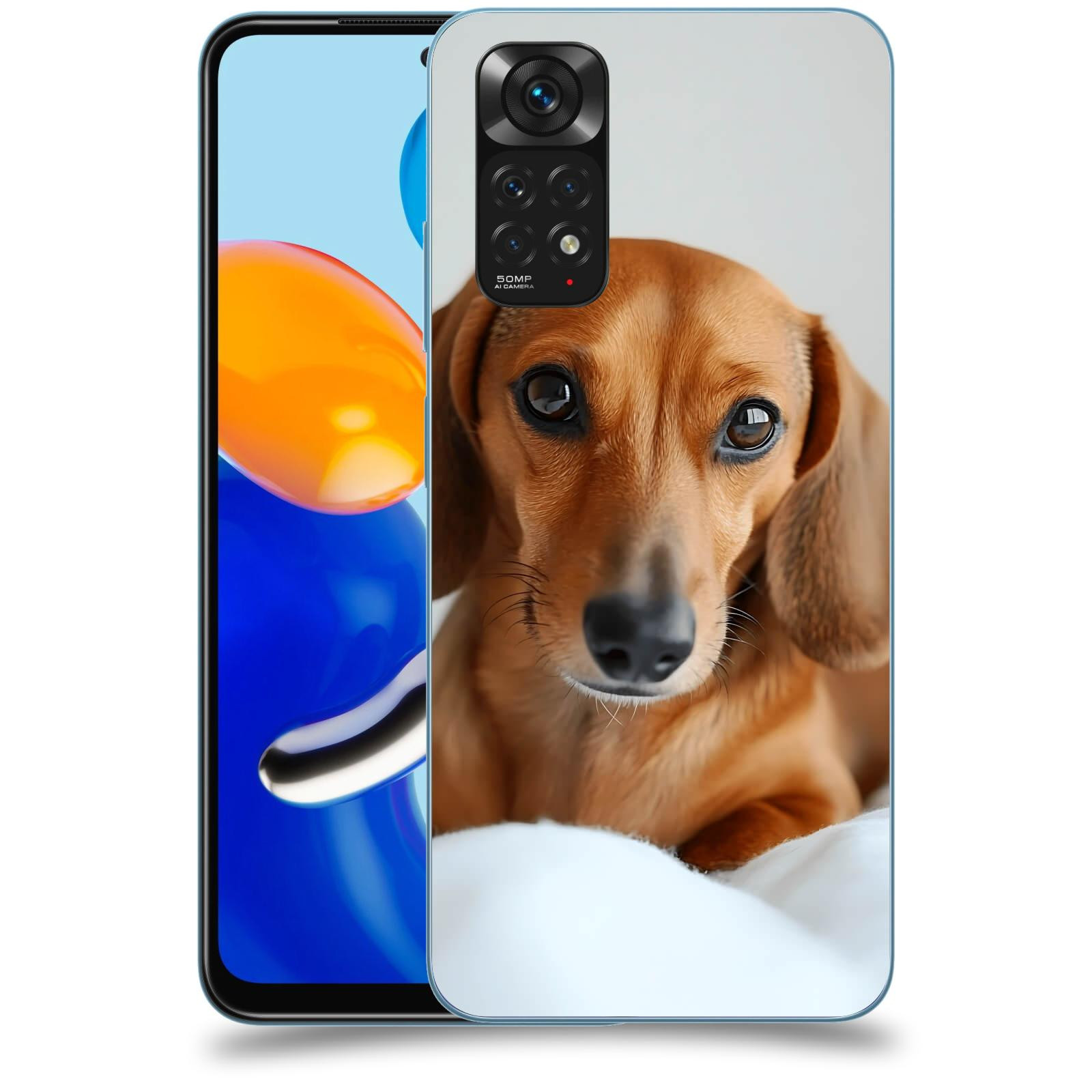 ACOVER Kryt na mobil Xiaomi Redmi Note 11 - Dachshund II