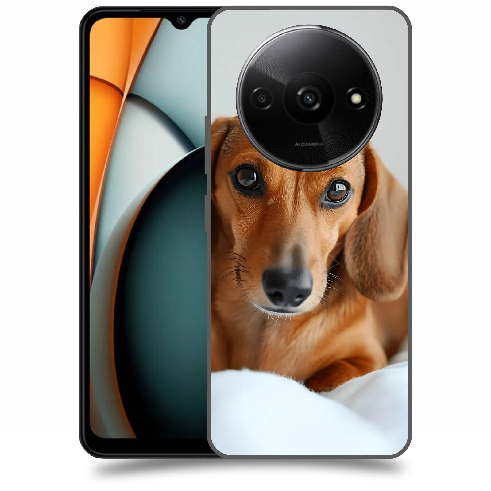 ACOVER Kryt na mobil Xiaomi Redmi A3 - Dachshund II