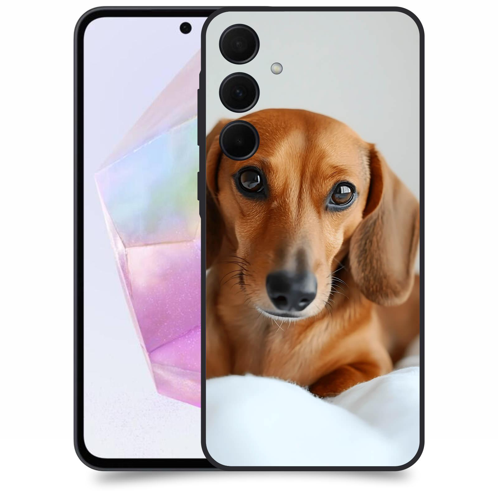 ACOVER Kryt na mobil Samsung Galaxy A35 5G - Dachshund II