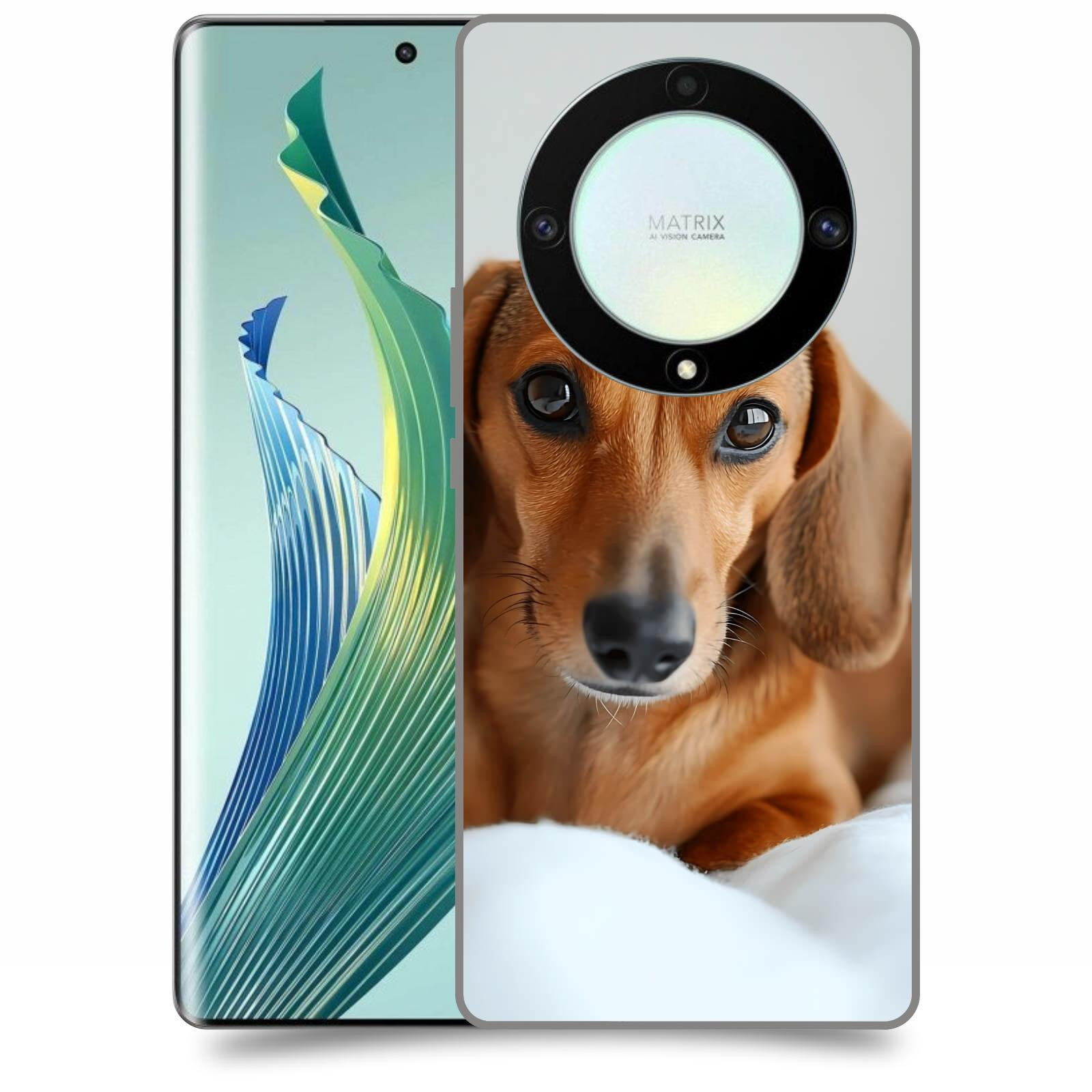 ACOVER Kryt na mobil Honor Magic 5 Lite 5G - Dachshund II