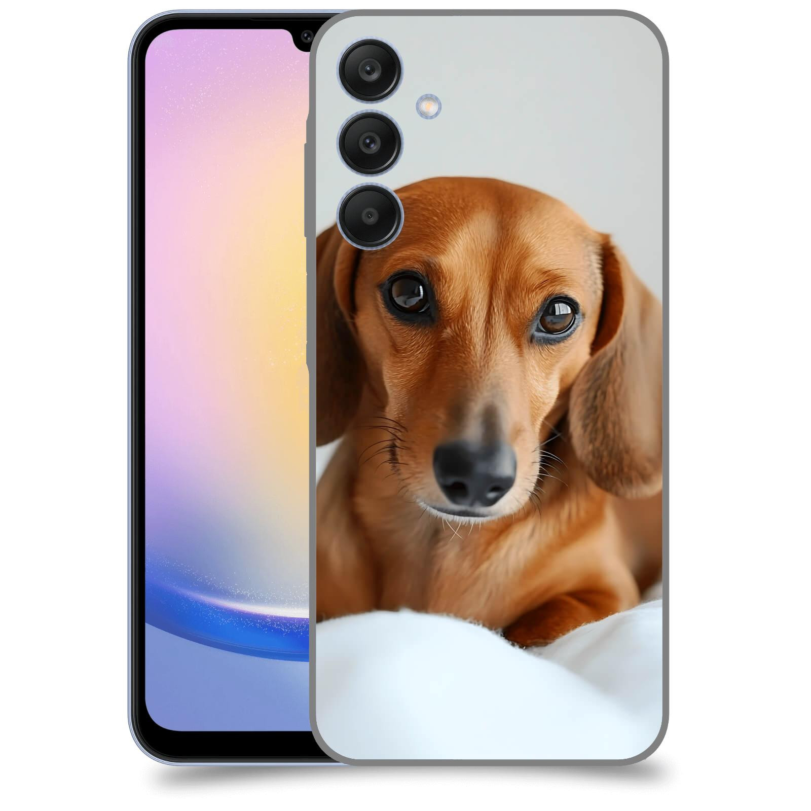 ACOVER Kryt na mobil Samsung Galaxy A25 5G - Dachshund II