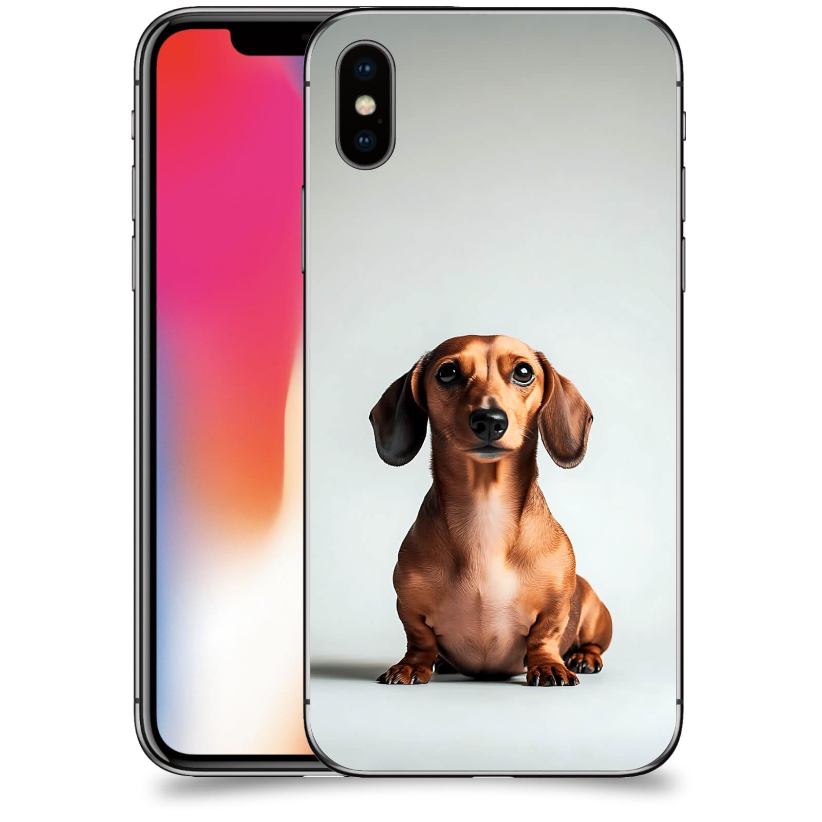 ACOVER Kryt na mobil Apple iPhone X/XS - Dachshund III
