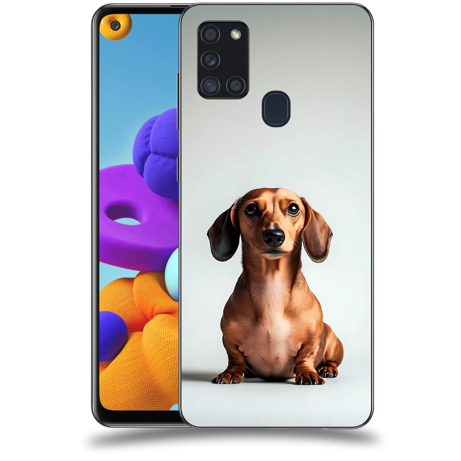 ACOVER Kryt na mobil Samsung Galaxy A21s - Dachshund III