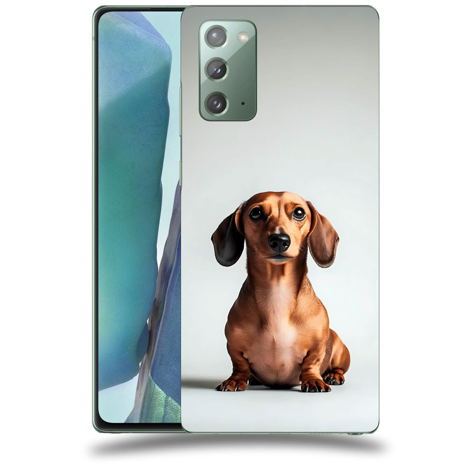 ACOVER Kryt na mobil Samsung Galaxy Note 20 - Dachshund III