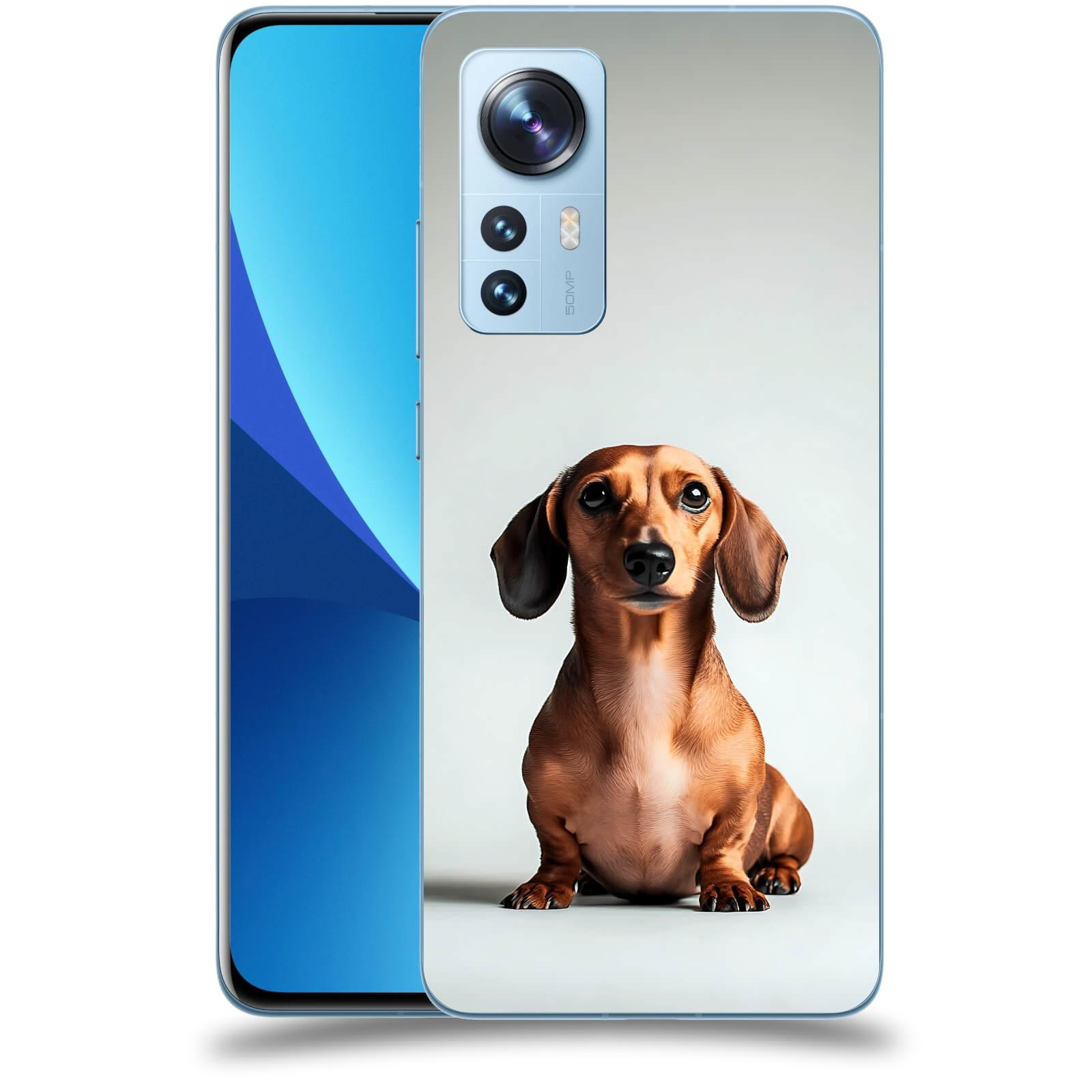 ACOVER Kryt na mobil Xiaomi 12 - Dachshund III