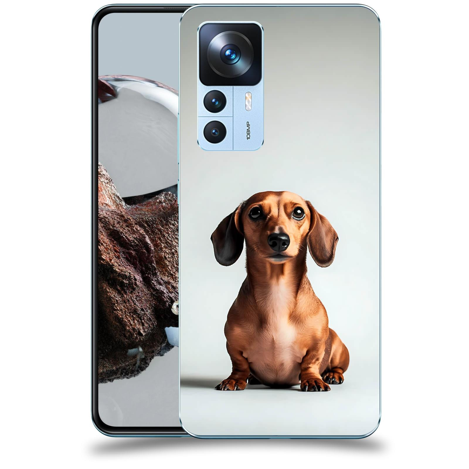 ACOVER Kryt na mobil Xiaomi 12T - Dachshund III