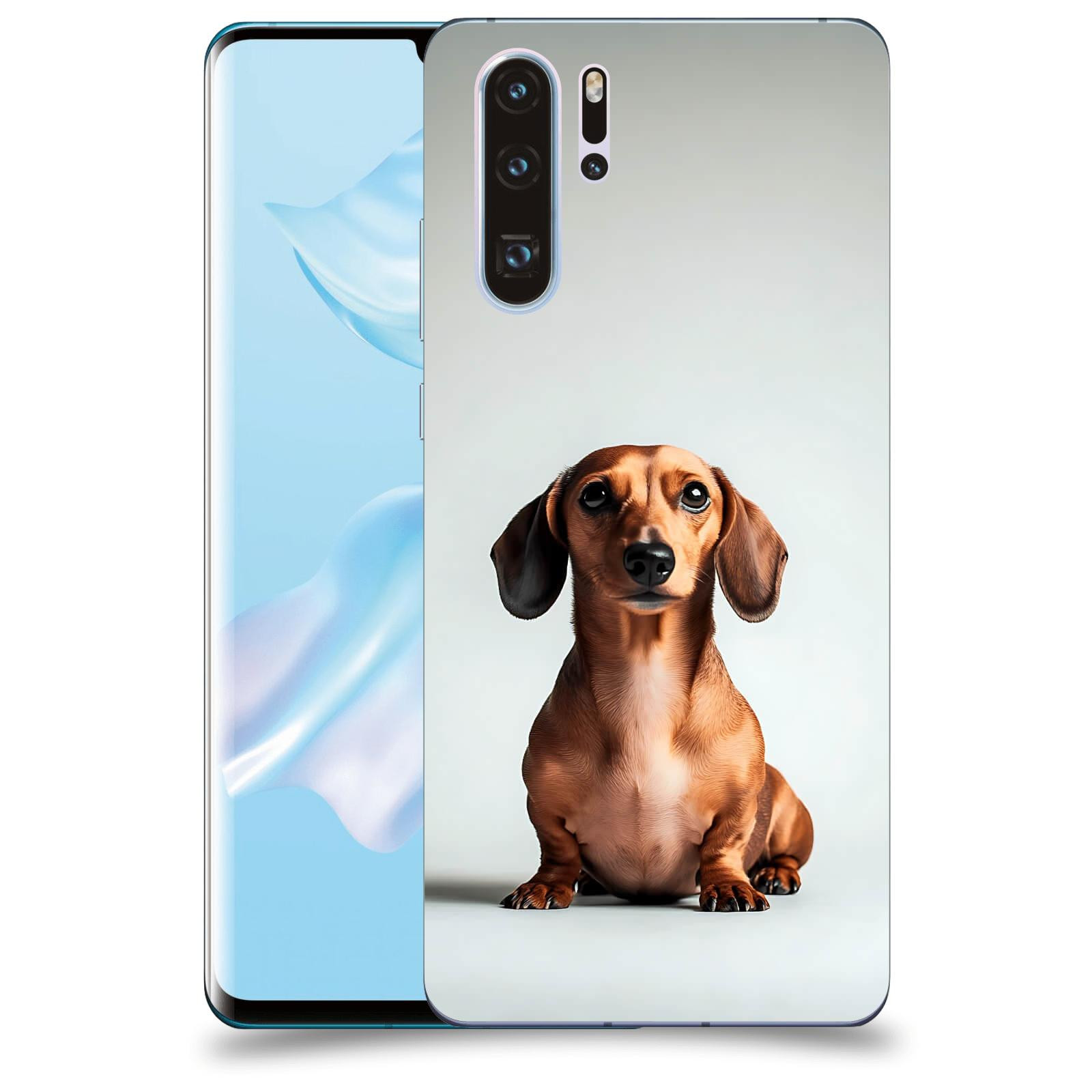 ACOVER Kryt na mobil Huawei P30 - Dachshund III