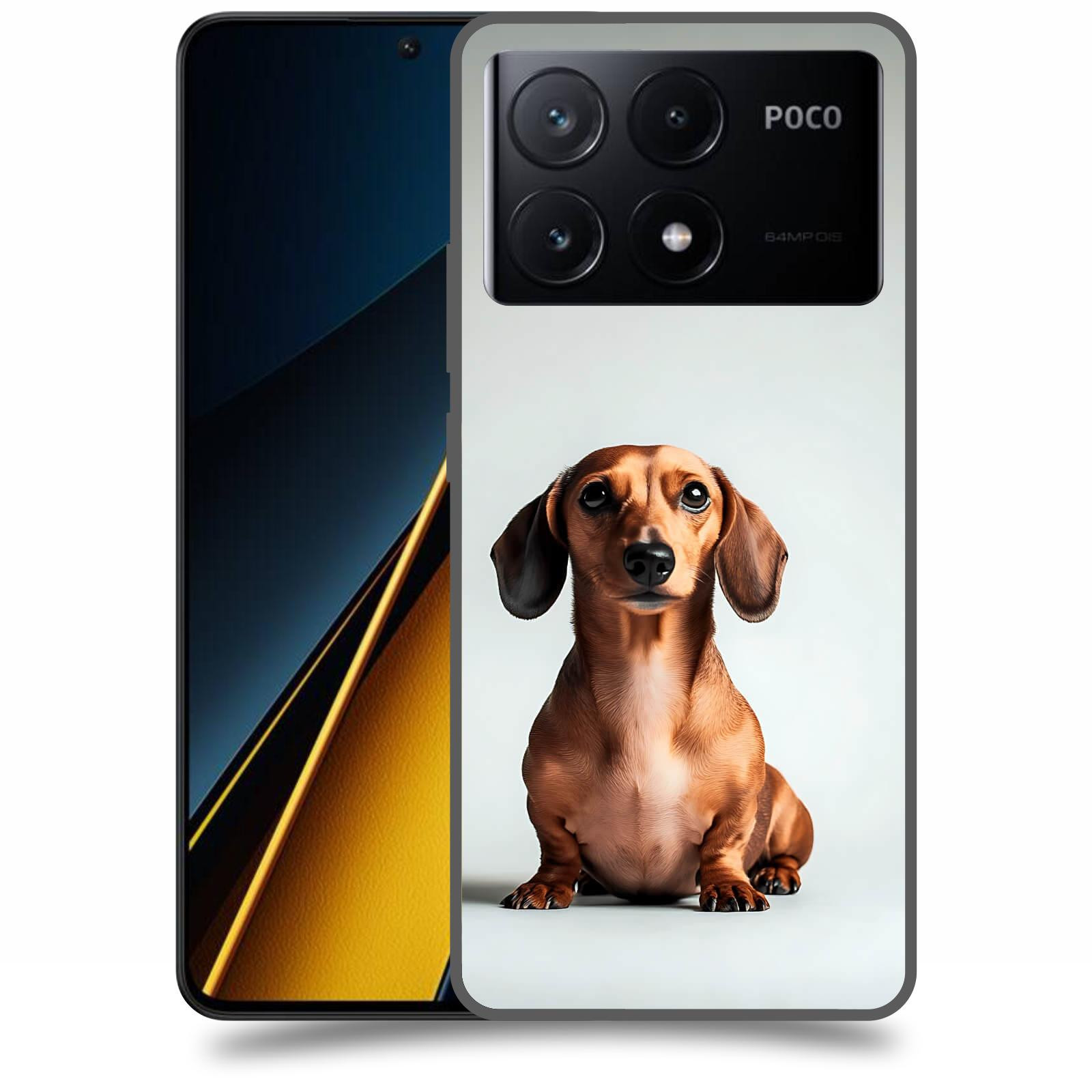 ACOVER Kryt na mobil Poco X6 Pro 5G - Dachshund III