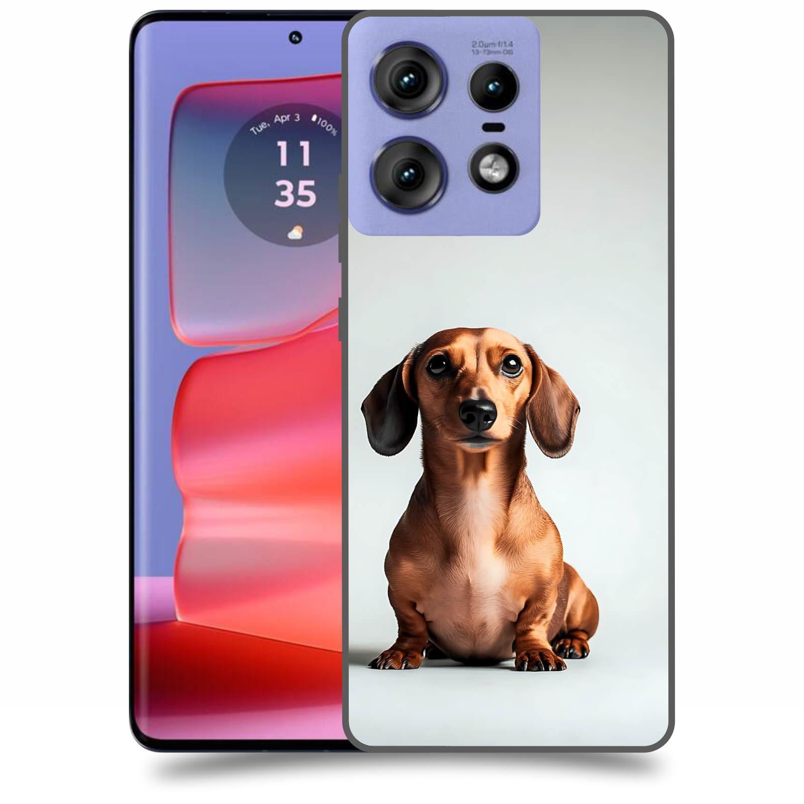 ACOVER Kryt na mobil Motorola Edge 50 Pro - Dachshund III