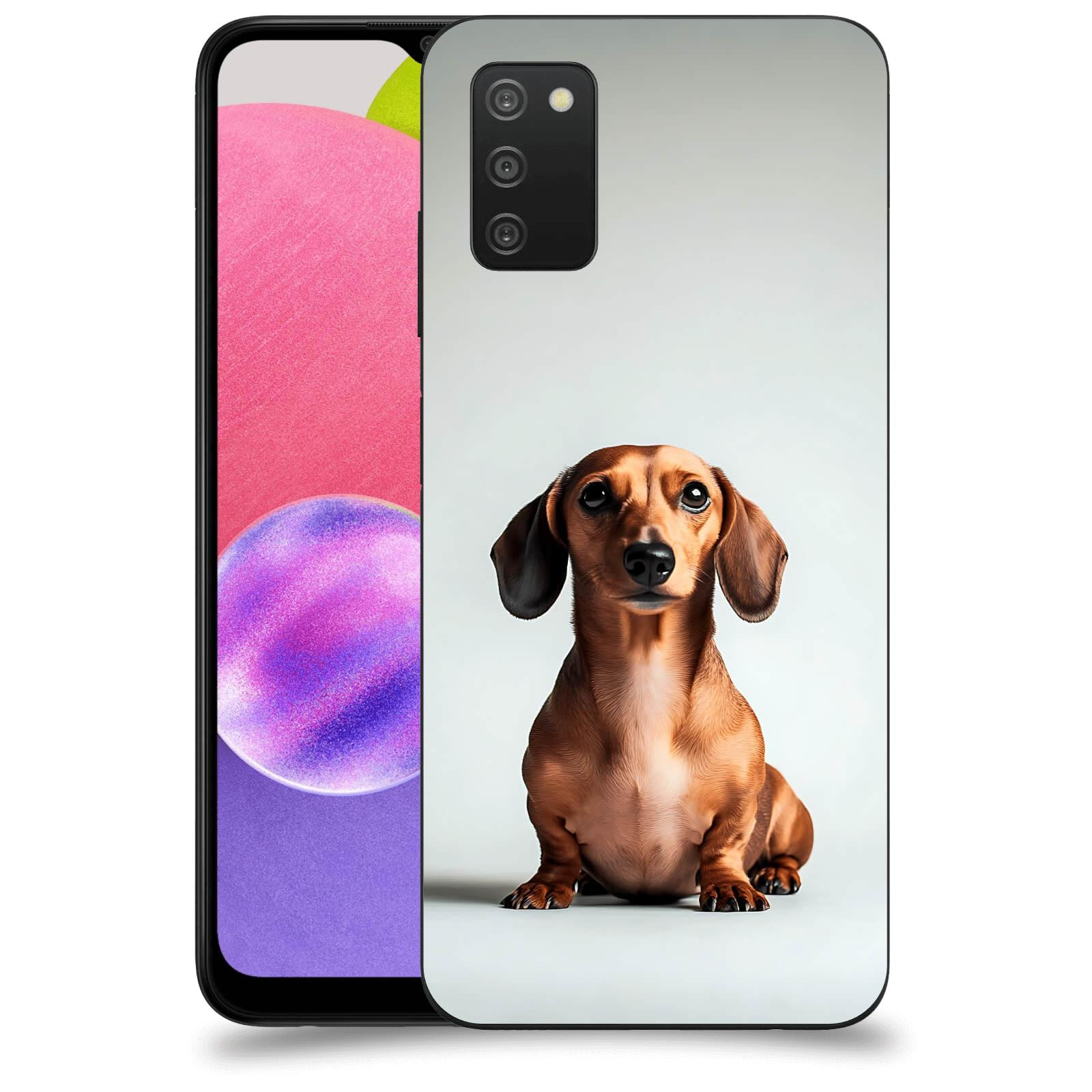ACOVER Kryt na mobil Samsung Galaxy A03s A037G - Dachshund III
