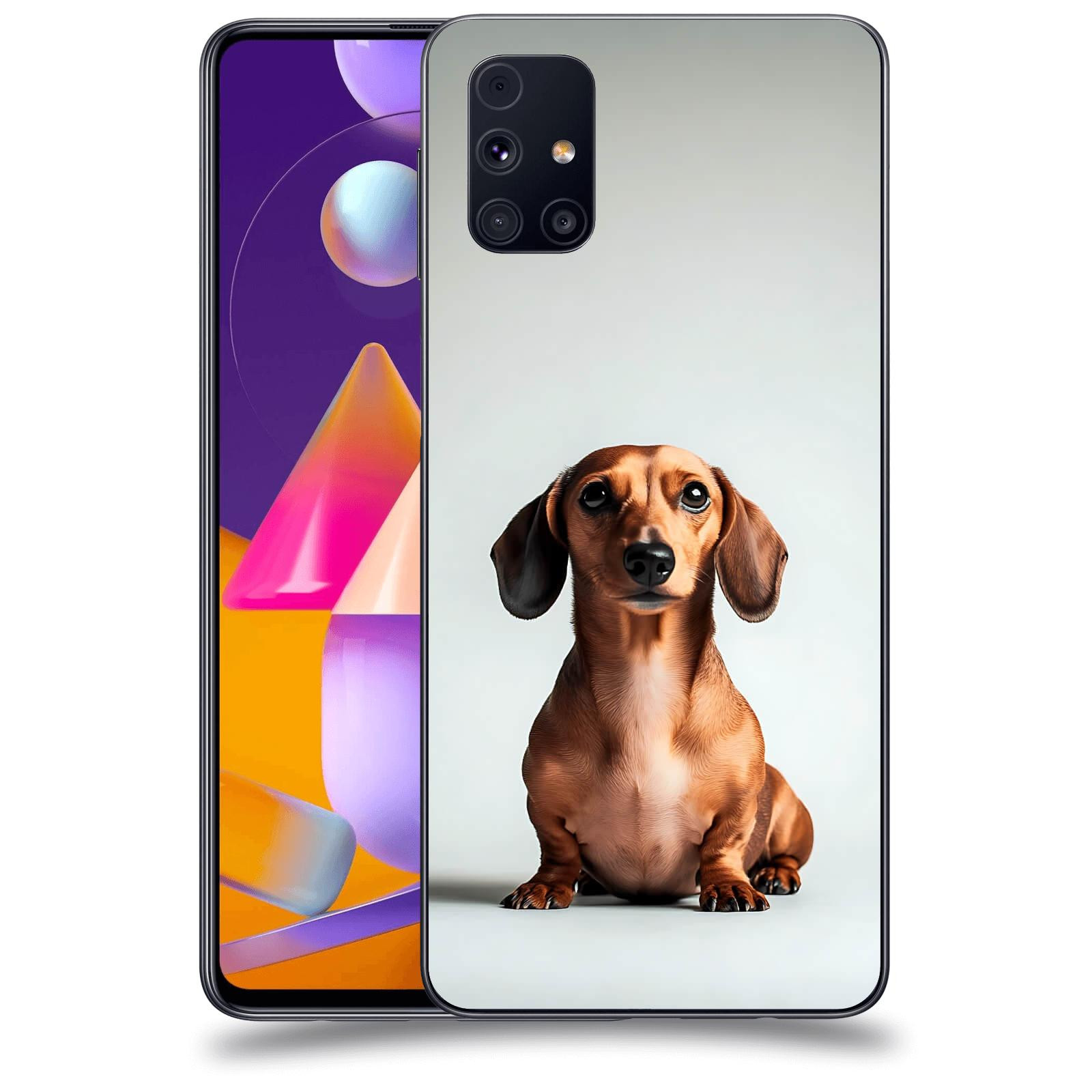 ACOVER Kryt na mobil Samsung Galaxy M31s - Dachshund III