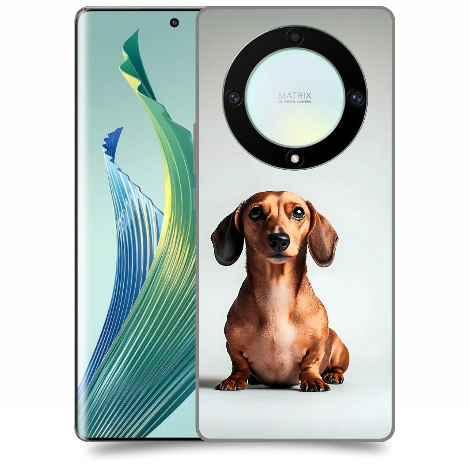 ACOVER Kryt na mobil Honor Magic 5 Lite 5G - Dachshund III