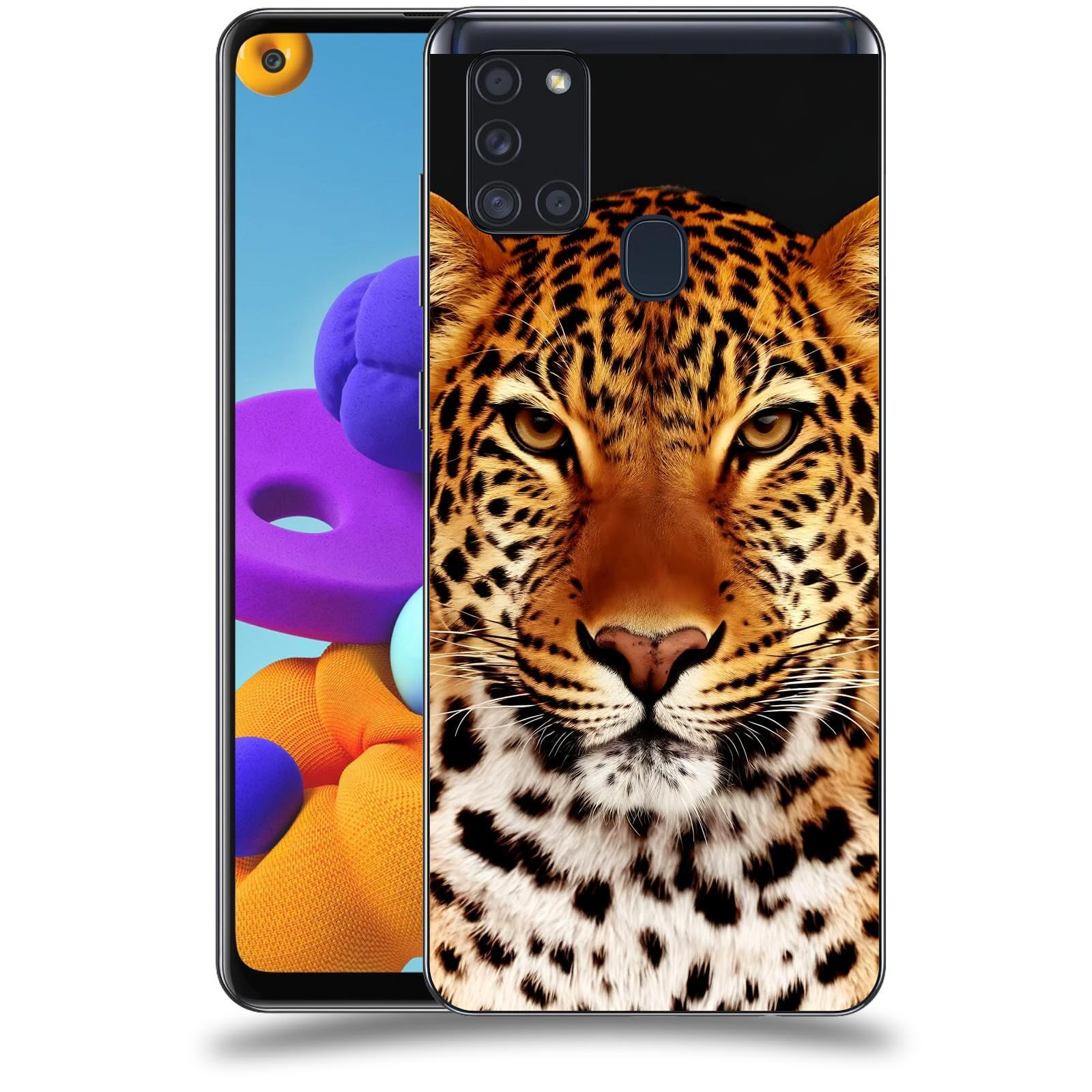 ACOVER Kryt na mobil Samsung Galaxy A21s - Leopard
