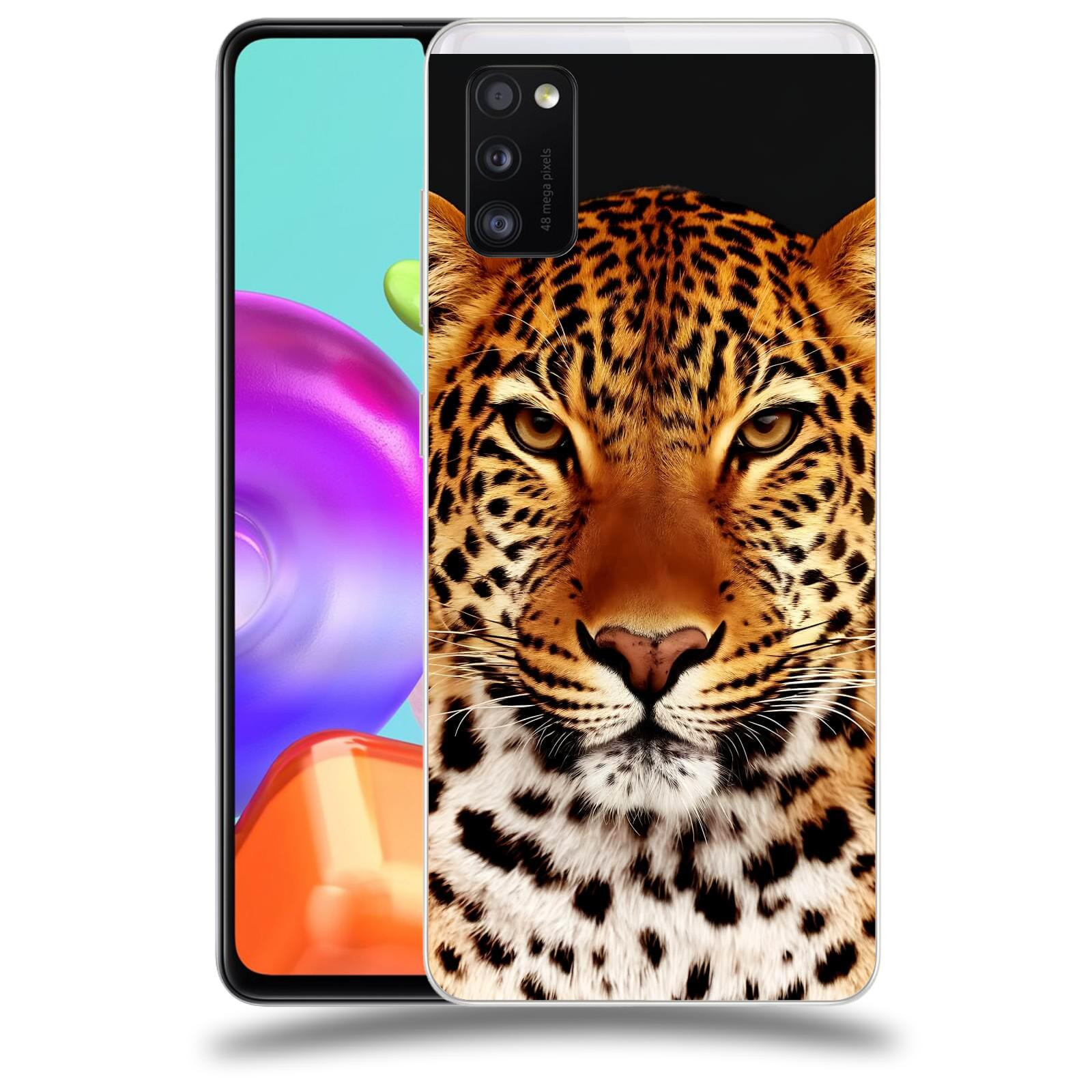 ACOVER Kryt na mobil Samsung Galaxy A41 A415F - Leopard