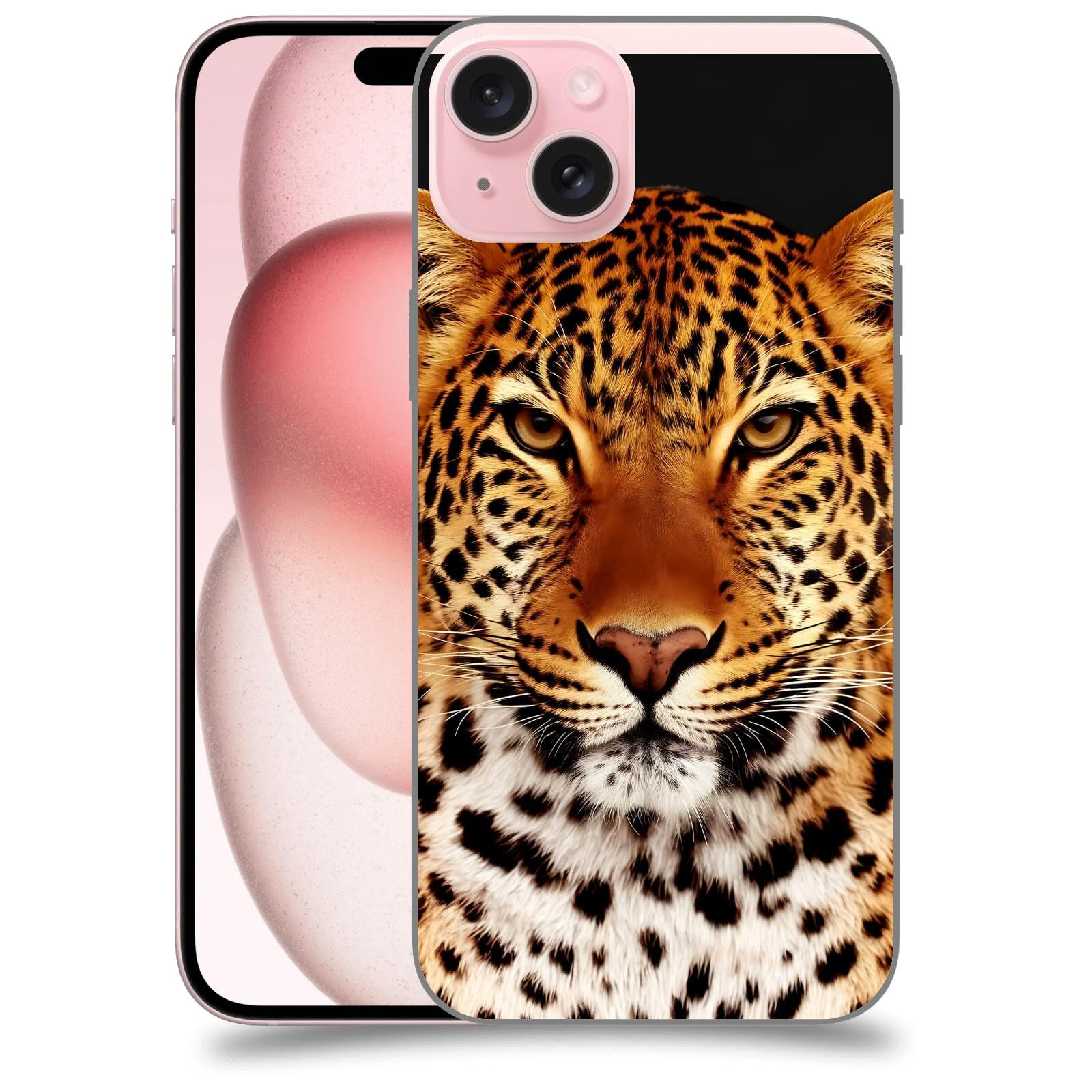 ACOVER Kryt na mobil Apple iPhone 15 plus - Leopard