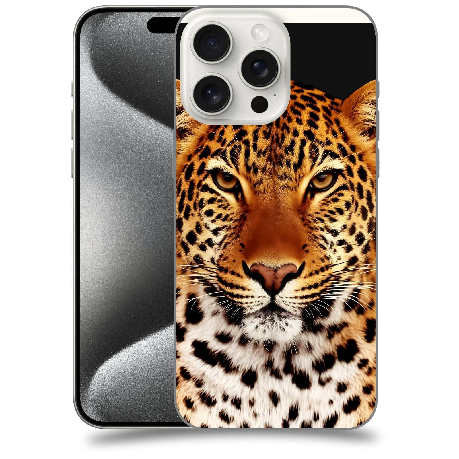 ACOVER Kryt na mobil Apple iPhone 15 pro max - Leopard
