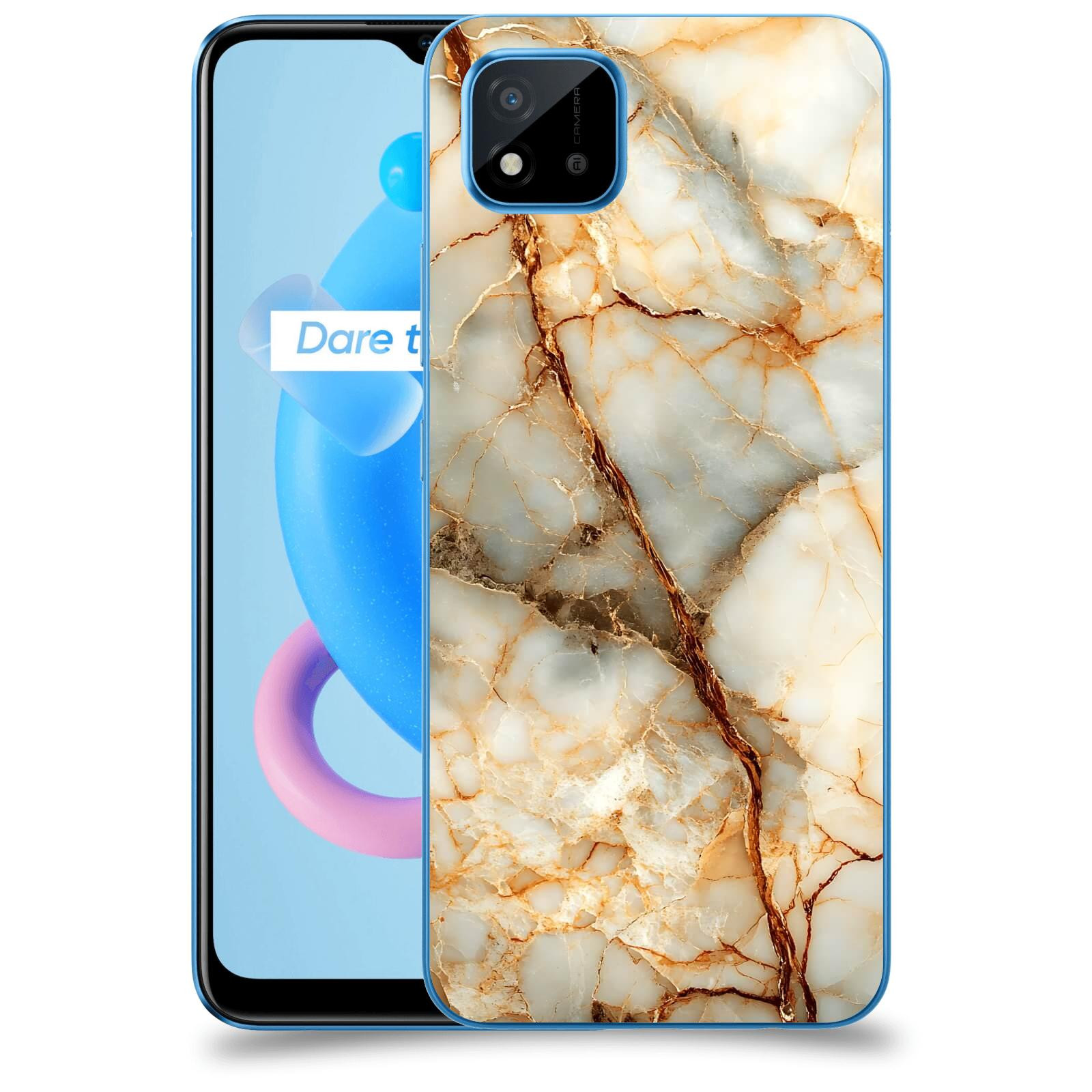 ACOVER Kryt na mobil Realme C11 (2021) - Marble I