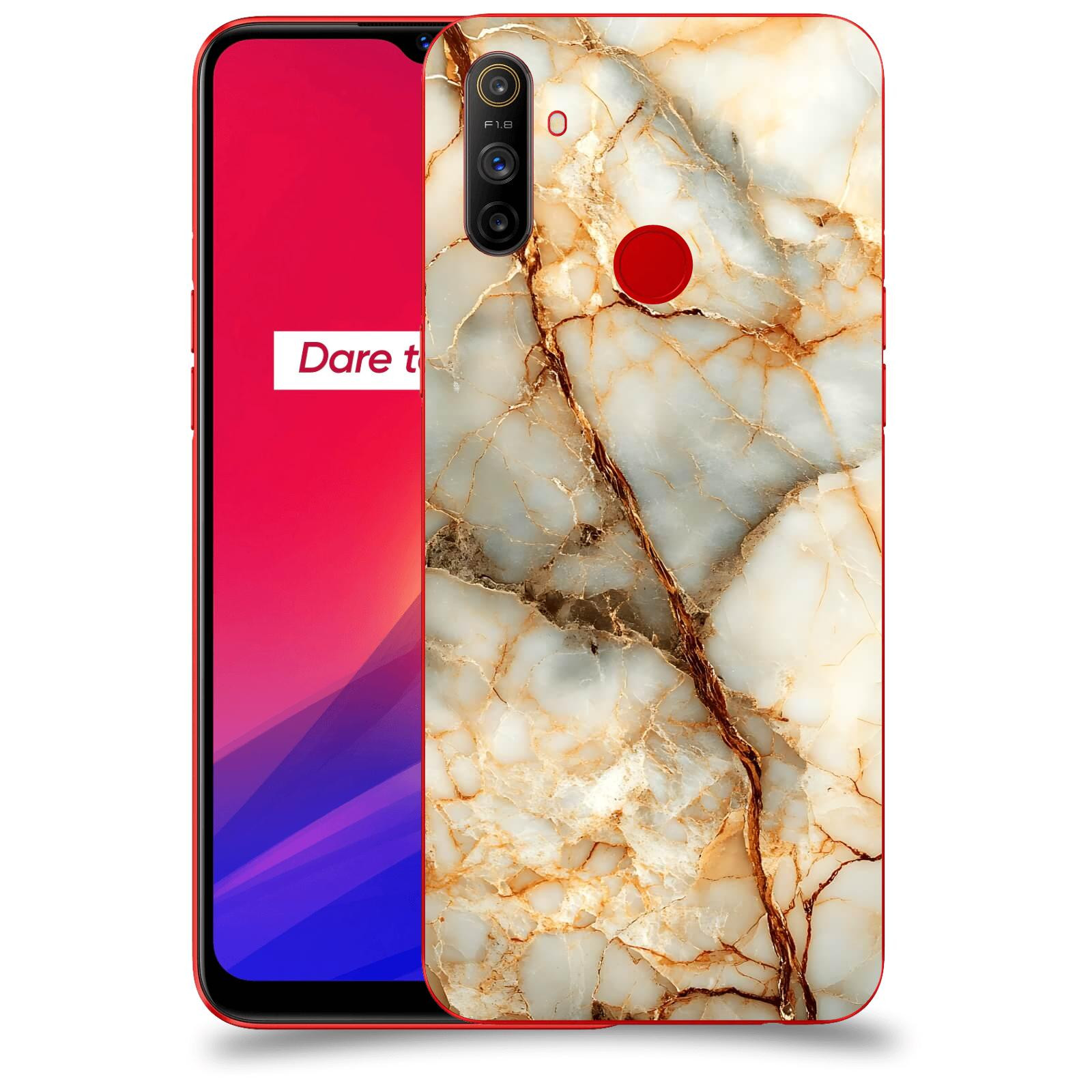 ACOVER Kryt na mobil Realme C3 - Marble I