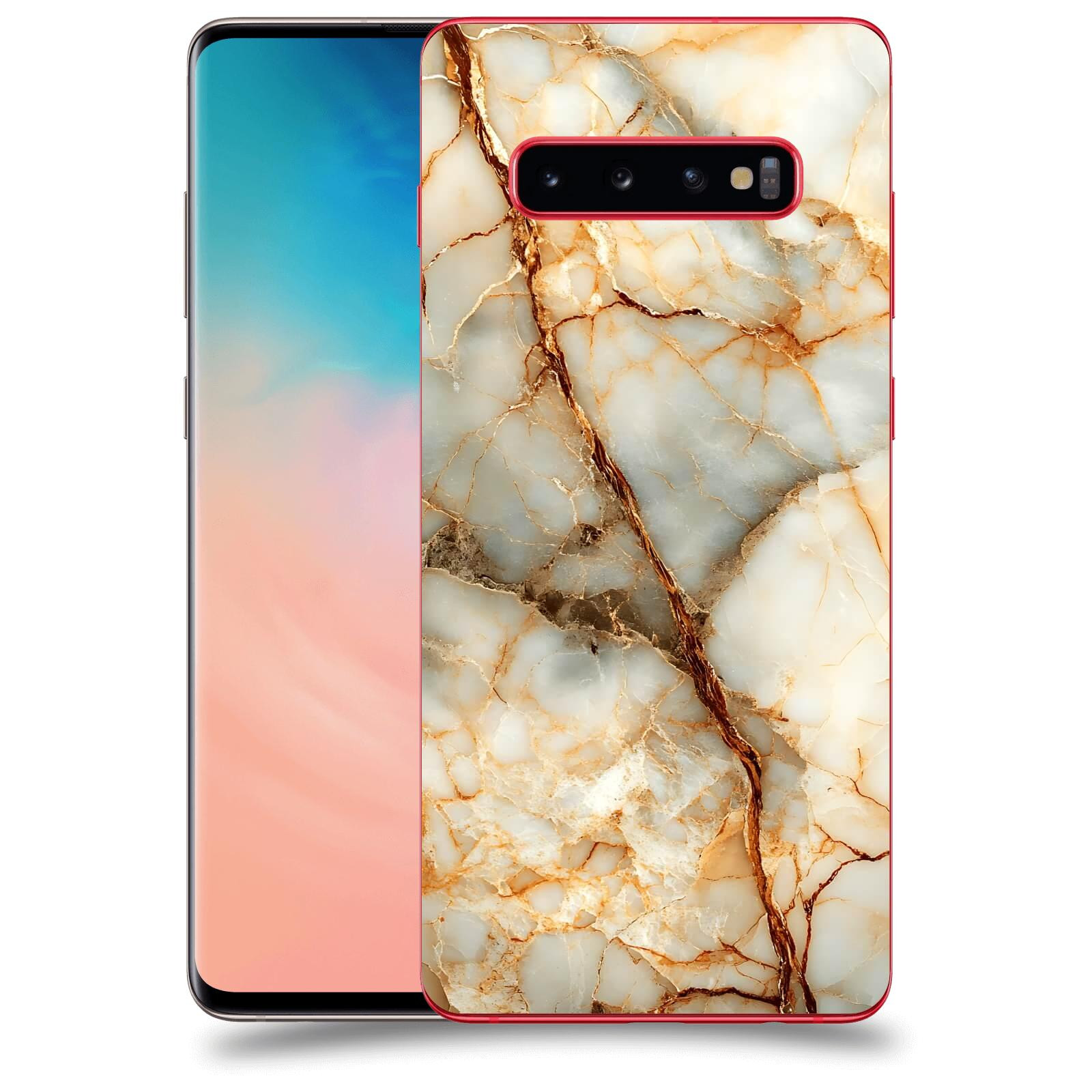ACOVER Kryt na mobil Samsung Galaxy S10 Plus G975 - Marble I