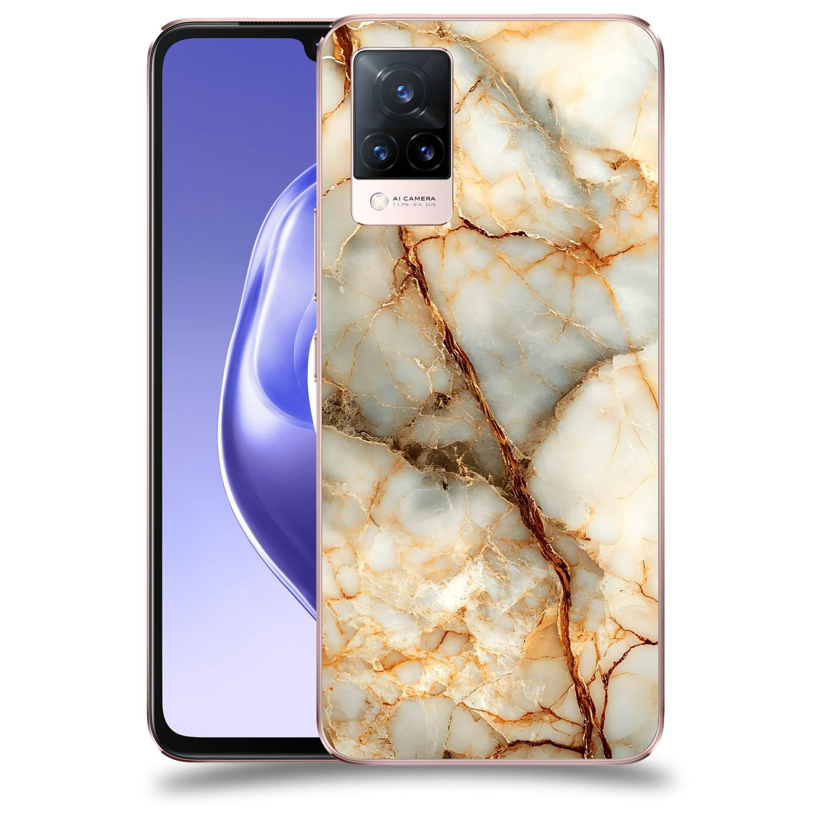 ACOVER Kryt na mobil Vivo V21 5G - Marble I