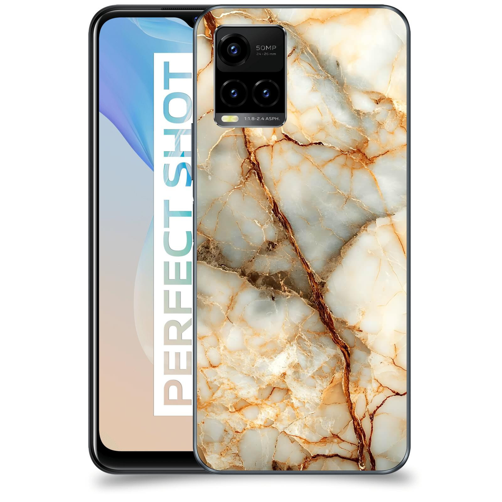 ACOVER Kryt na mobil Vivo Y33s - Marble I