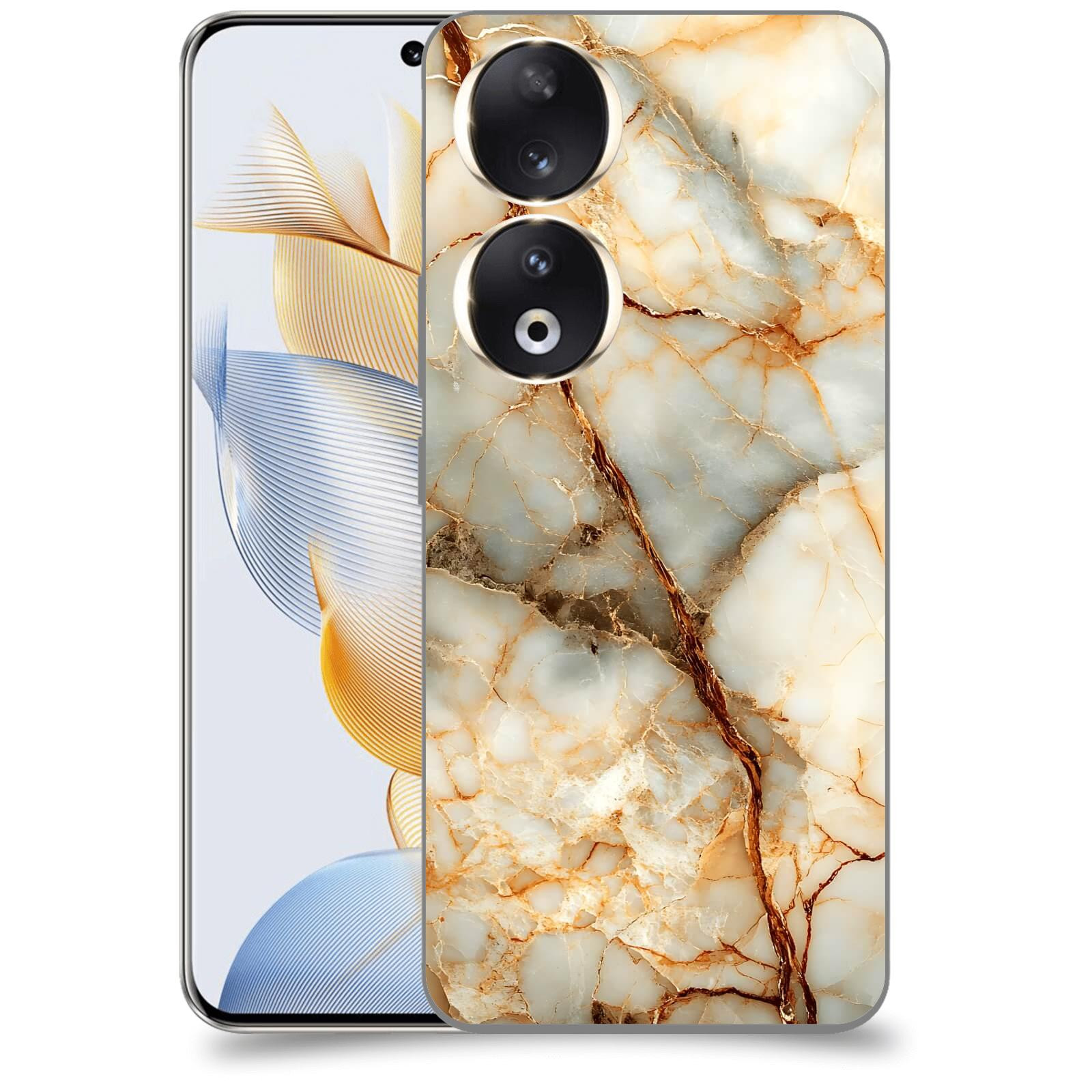 ACOVER Kryt na mobil Honor 90 - Marble I