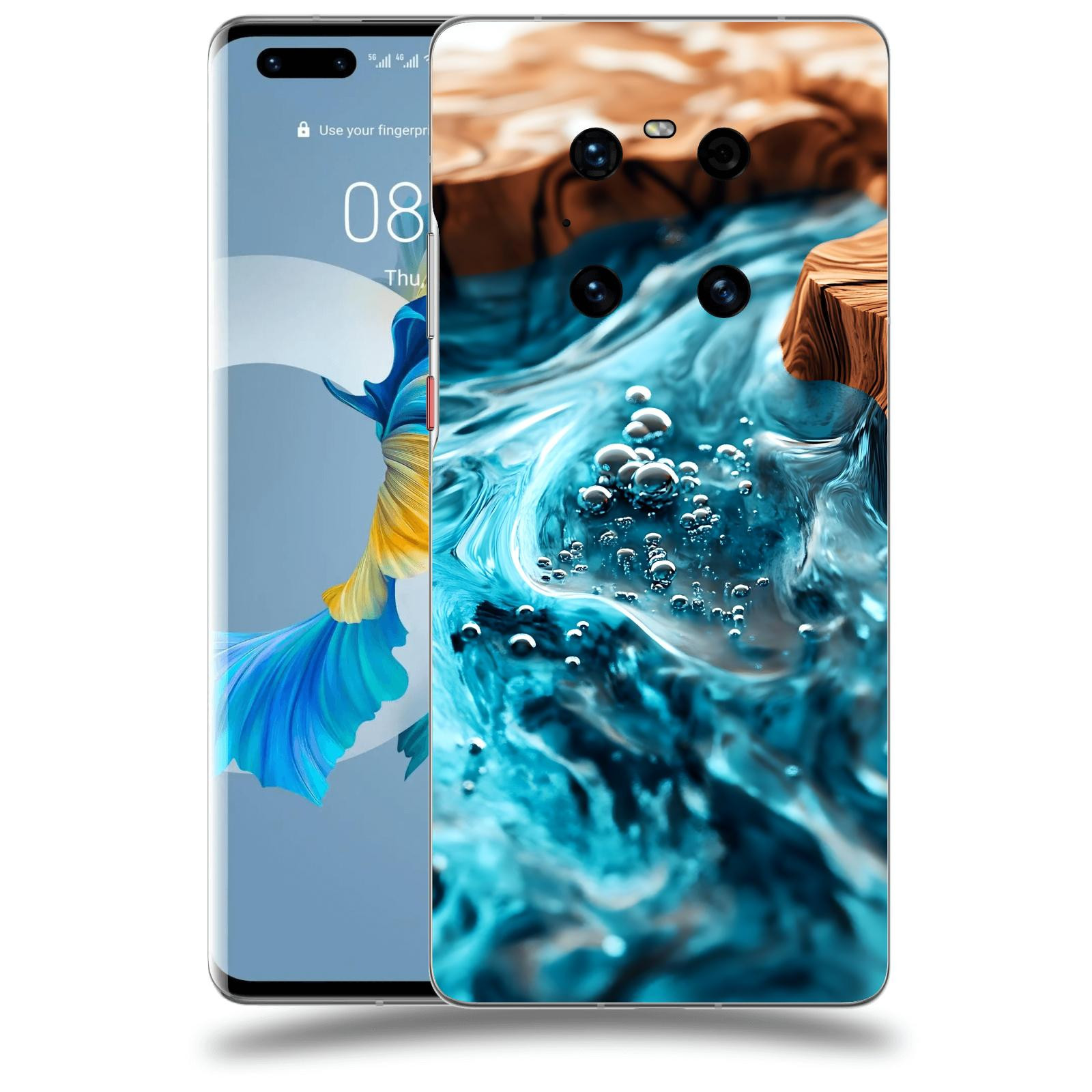 ACOVER Kryt na mobil Huawei Mate 40 Pro - Deep Marine I