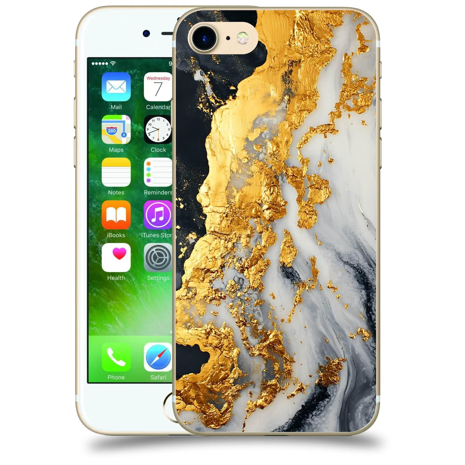 ACOVER Kryt na mobil Apple iPhone 7 - Marble II