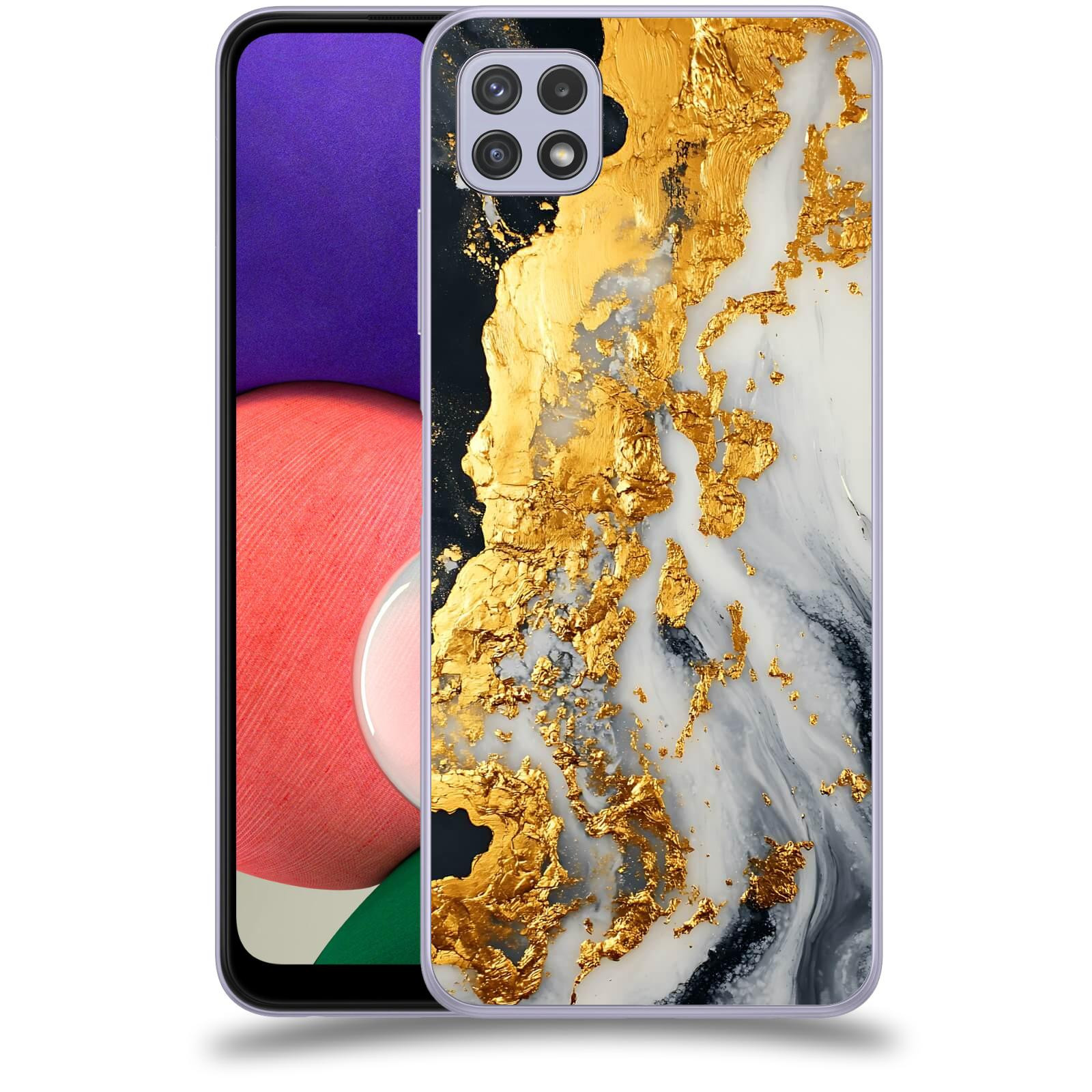 ACOVER Kryt na mobil Samsung Galaxy A22 5G A226B - Marble II