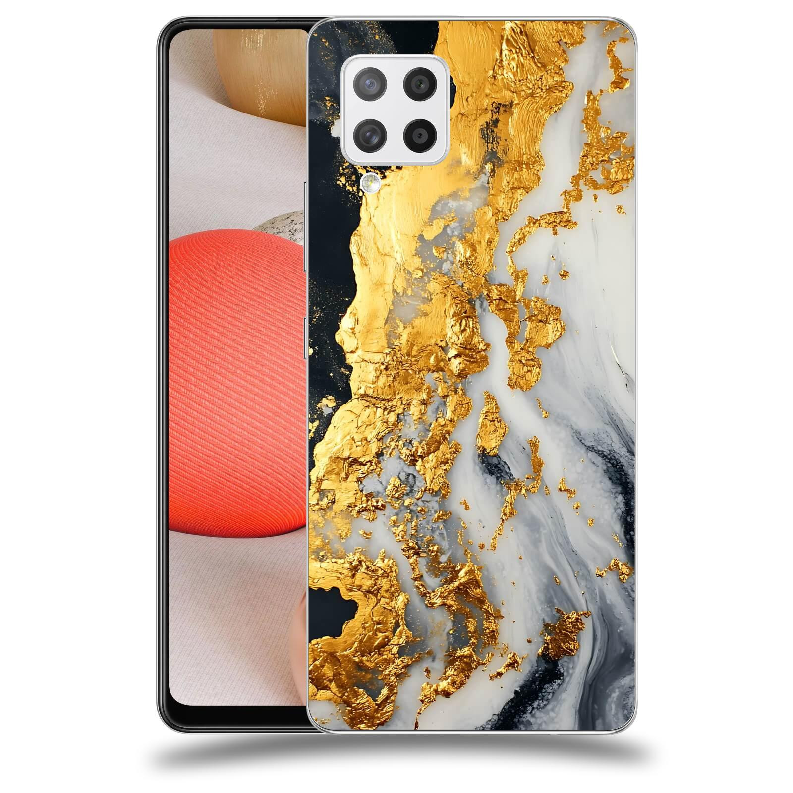 ACOVER Kryt na mobil Samsung Galaxy A42 A426B - Marble II