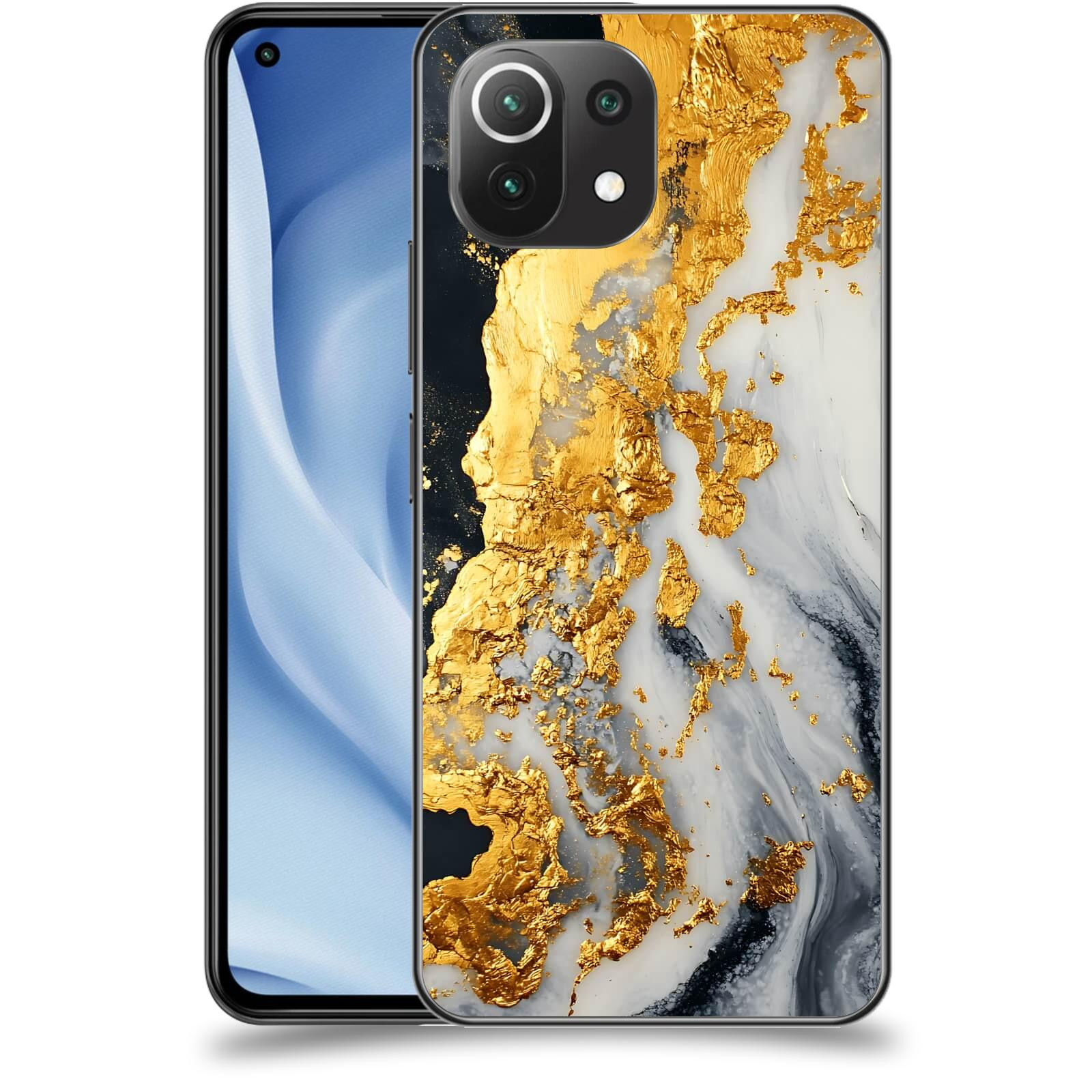 ACOVER Kryt na mobil Xiaomi Mi 11 Lite - Marble II